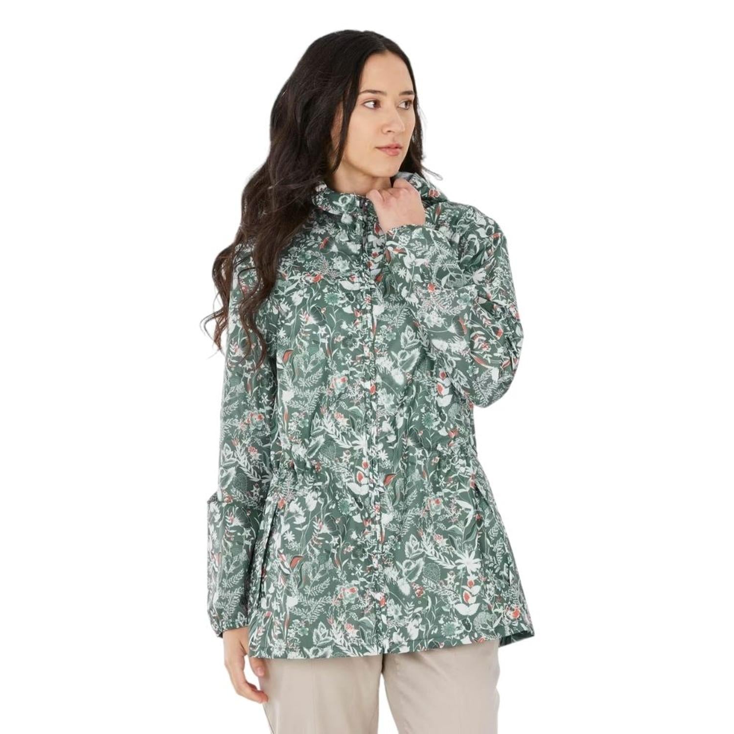 CASACA CORTAVIENTO IMPERMEBLE MUJER QUECHUA RAINCUT - 1