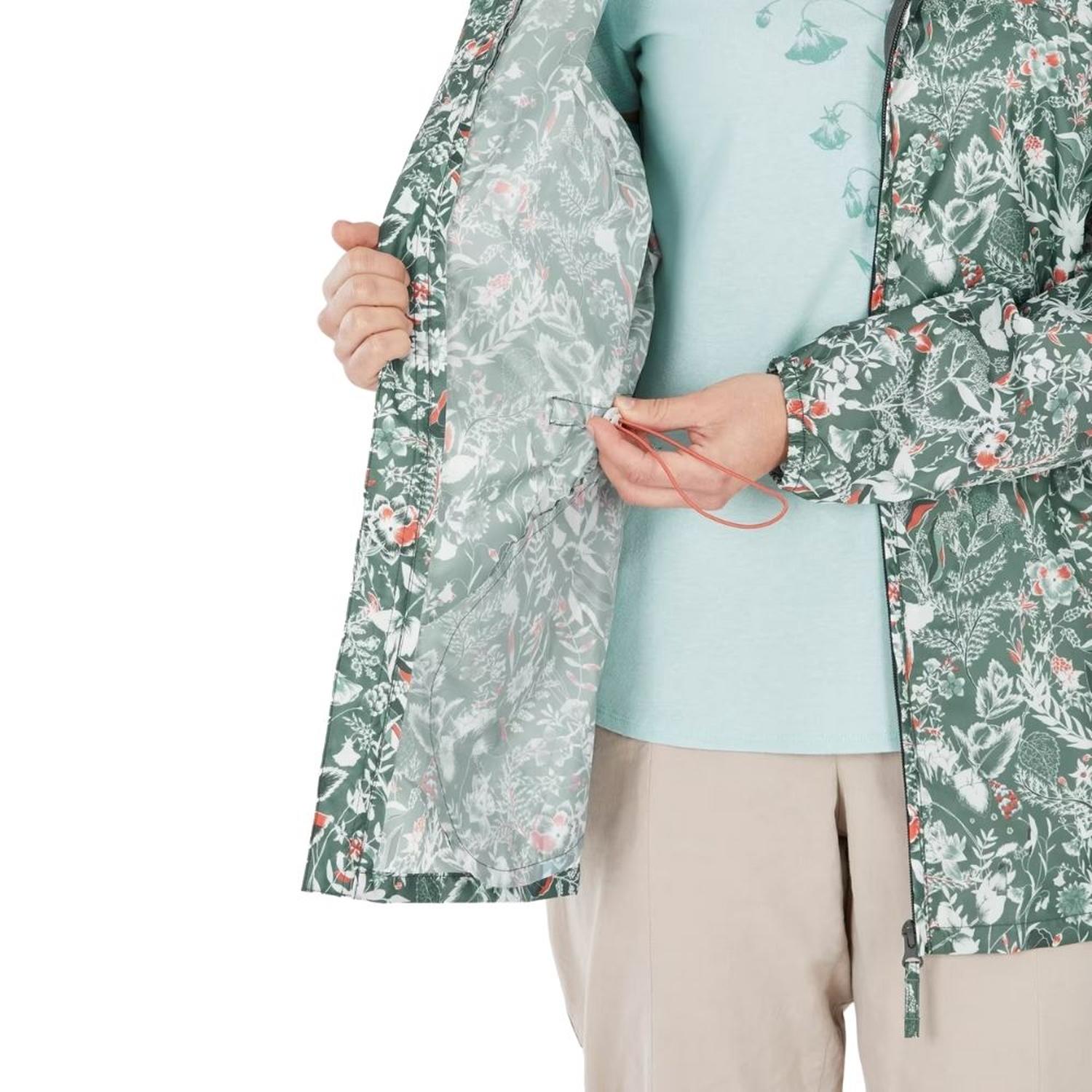 CASACA CORTAVIENTO IMPERMEBLE MUJER QUECHUA RAINCUT - 6