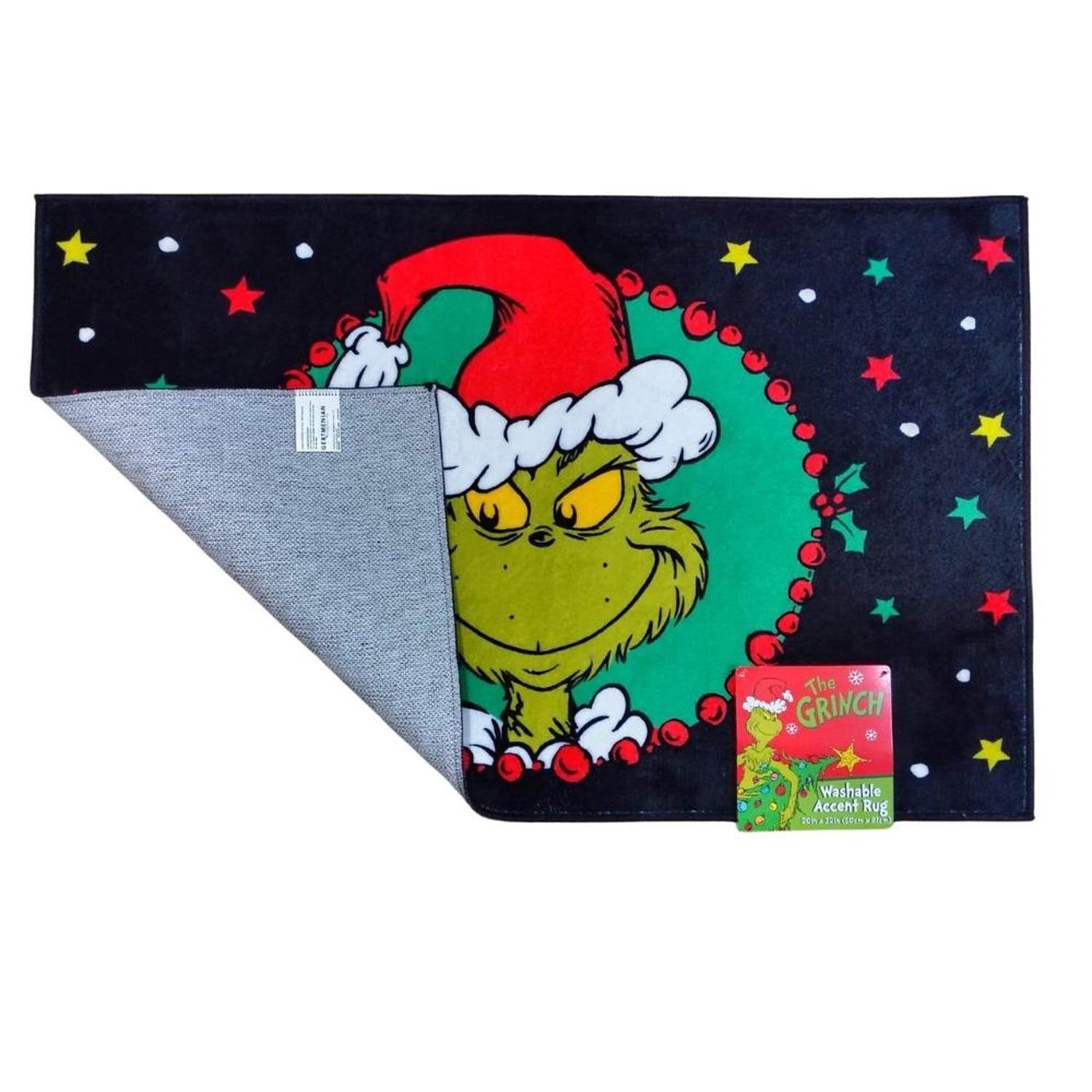 TAPETE O ALFOMBRA NAVIDEÑA THE GRINCH 50X81CM - 2