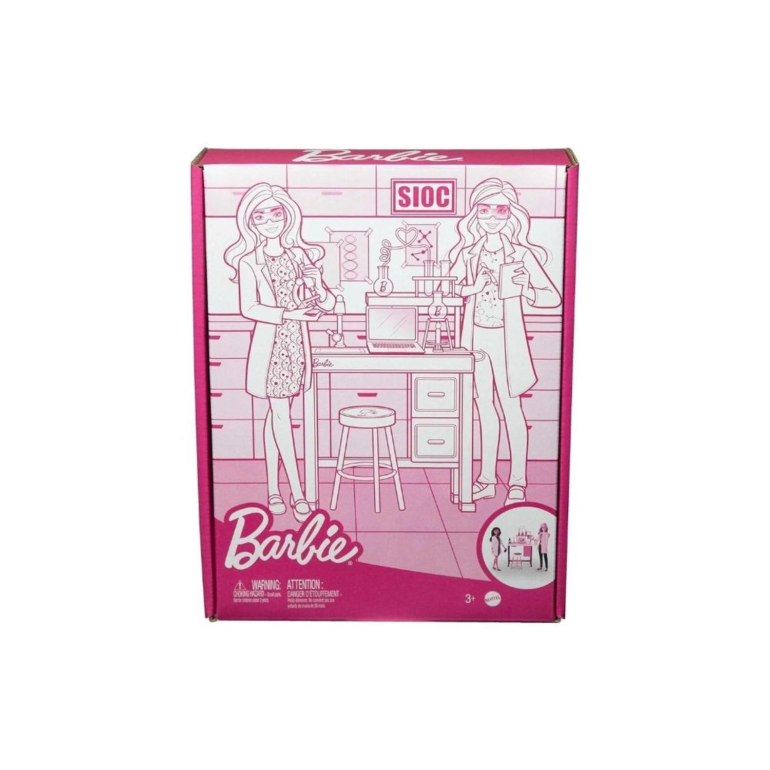 LABORATORIO CIENTÍFICO CON 2 MUÑECAS BARBIE CIENTÍFICAS - 6