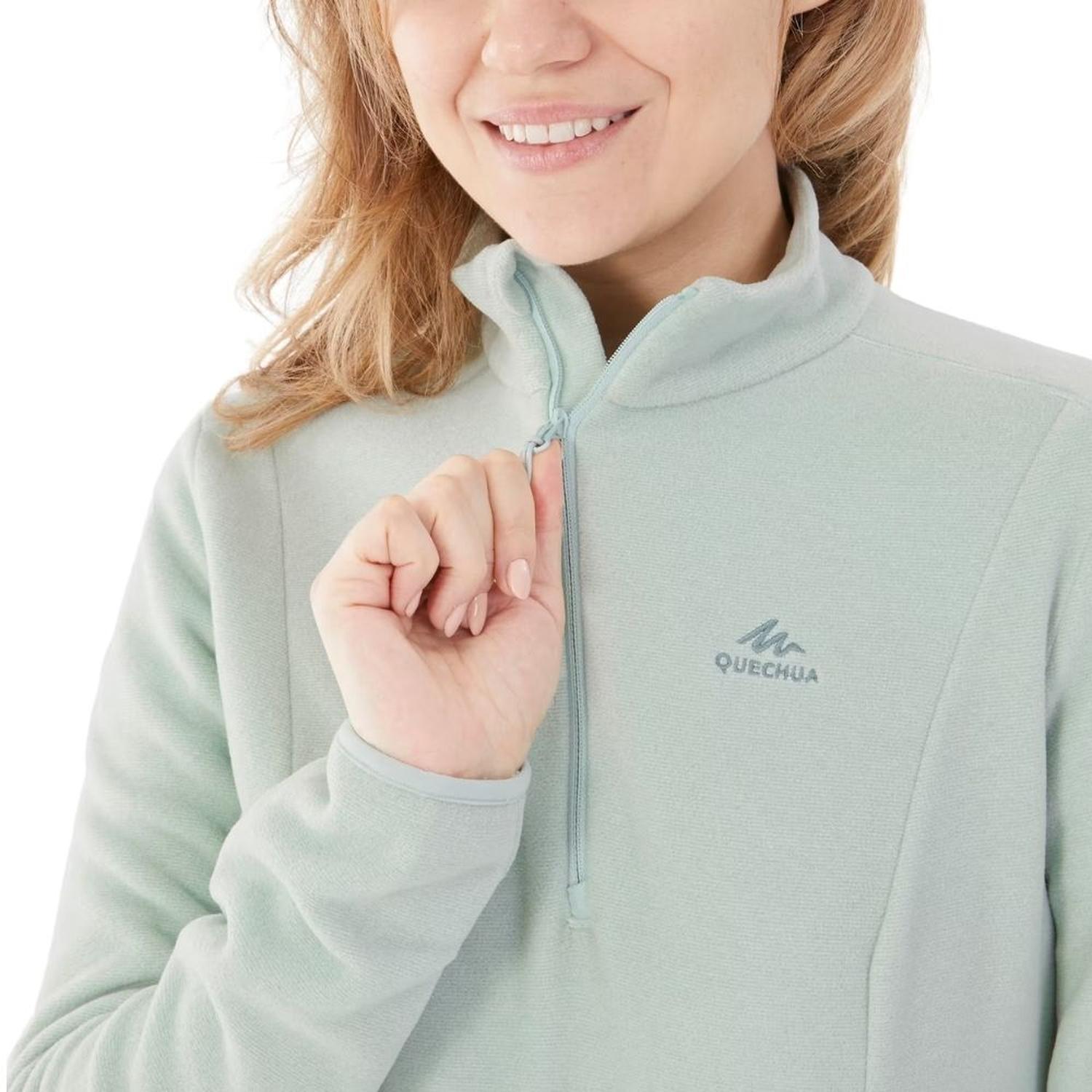 POLAR SENDERISMO MUJER QUECHUA MH100 - VERDE - 4