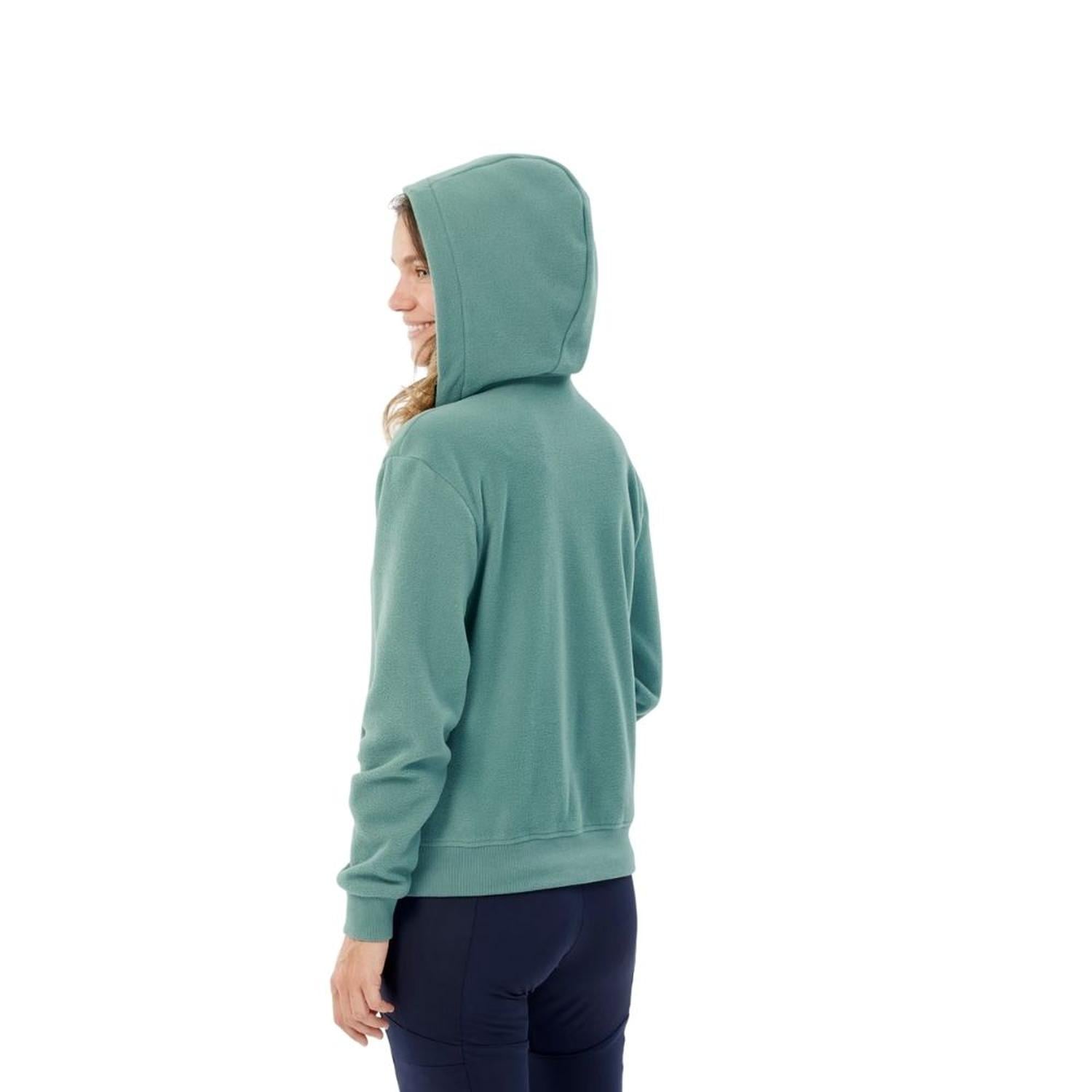 POLERA MUJER QUECHUA MH100 - VERDE - 3