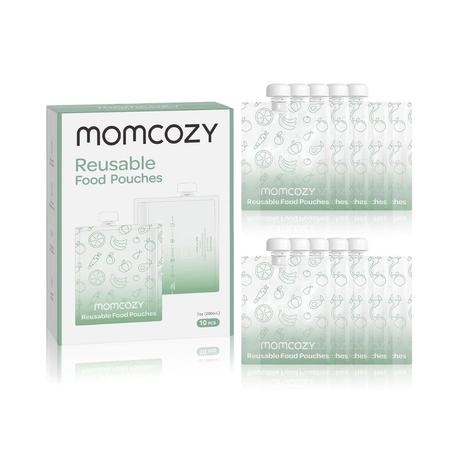 PACKX 10 BOLSAS REUTILIZABLES PARA COMIDA MOMCOZY DE 200G / 7 OZ - 1