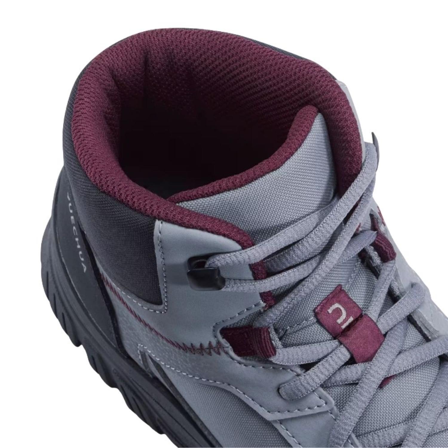 ZAPATILLAS BOTAS DE MONTAÑA Y TREKKING MUJER QUECHUA NH100 - 4