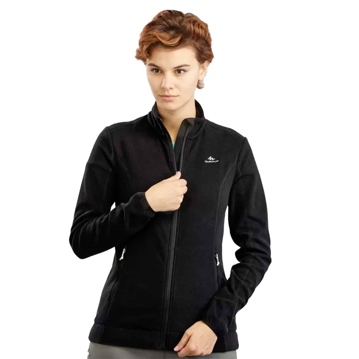 CASACA POLAR DE MONTAÑA Y TREKKING MUJER QUECHUA MH120 FULL ZIP - 1
