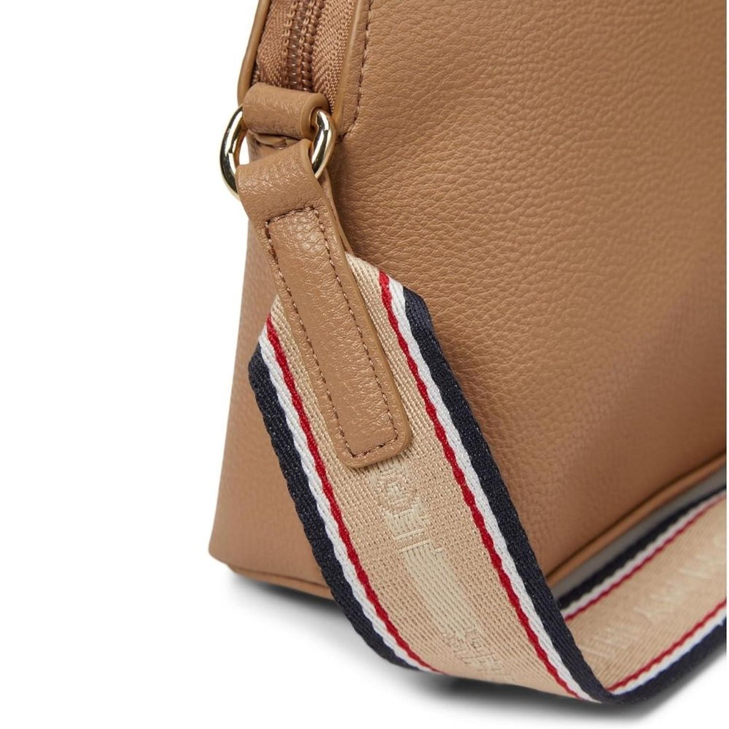 CARTERA CROSSBODY TOMMY HILFIGER KIARA II DOME - BEIGE - 3