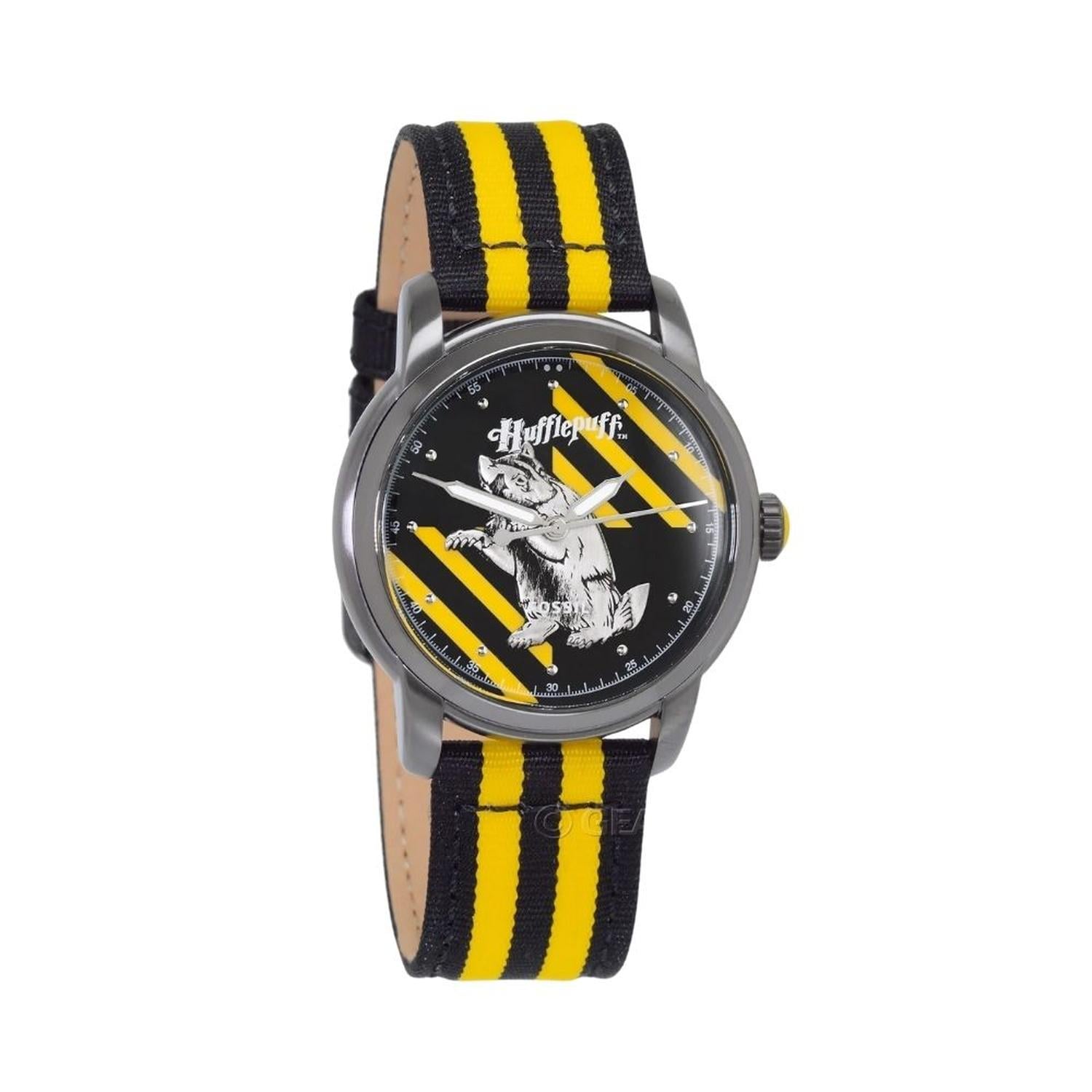 RELOJ HOMBRE FOSSIL X HARRY POTTER HUFFLEPUFF - 1