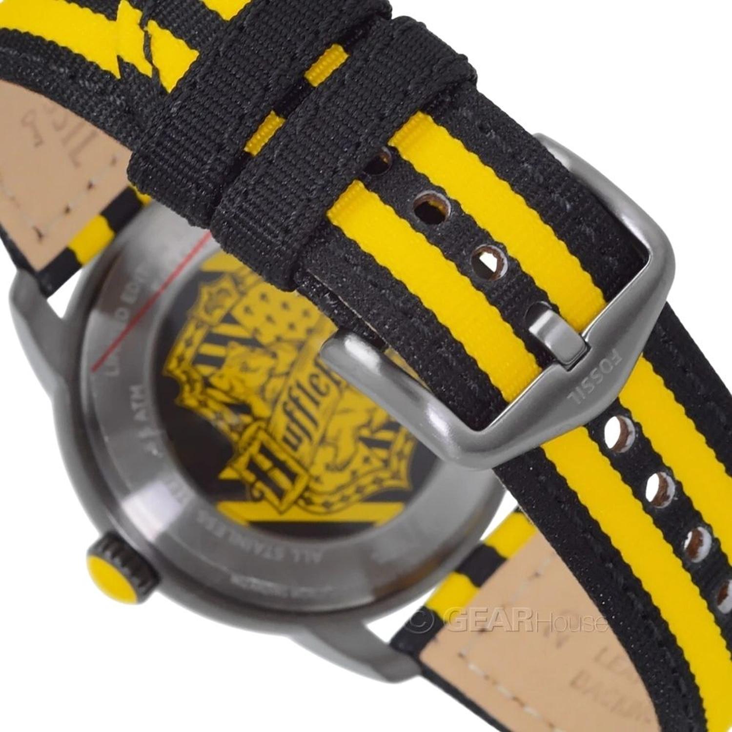 RELOJ HOMBRE FOSSIL X HARRY POTTER HUFFLEPUFF - 6