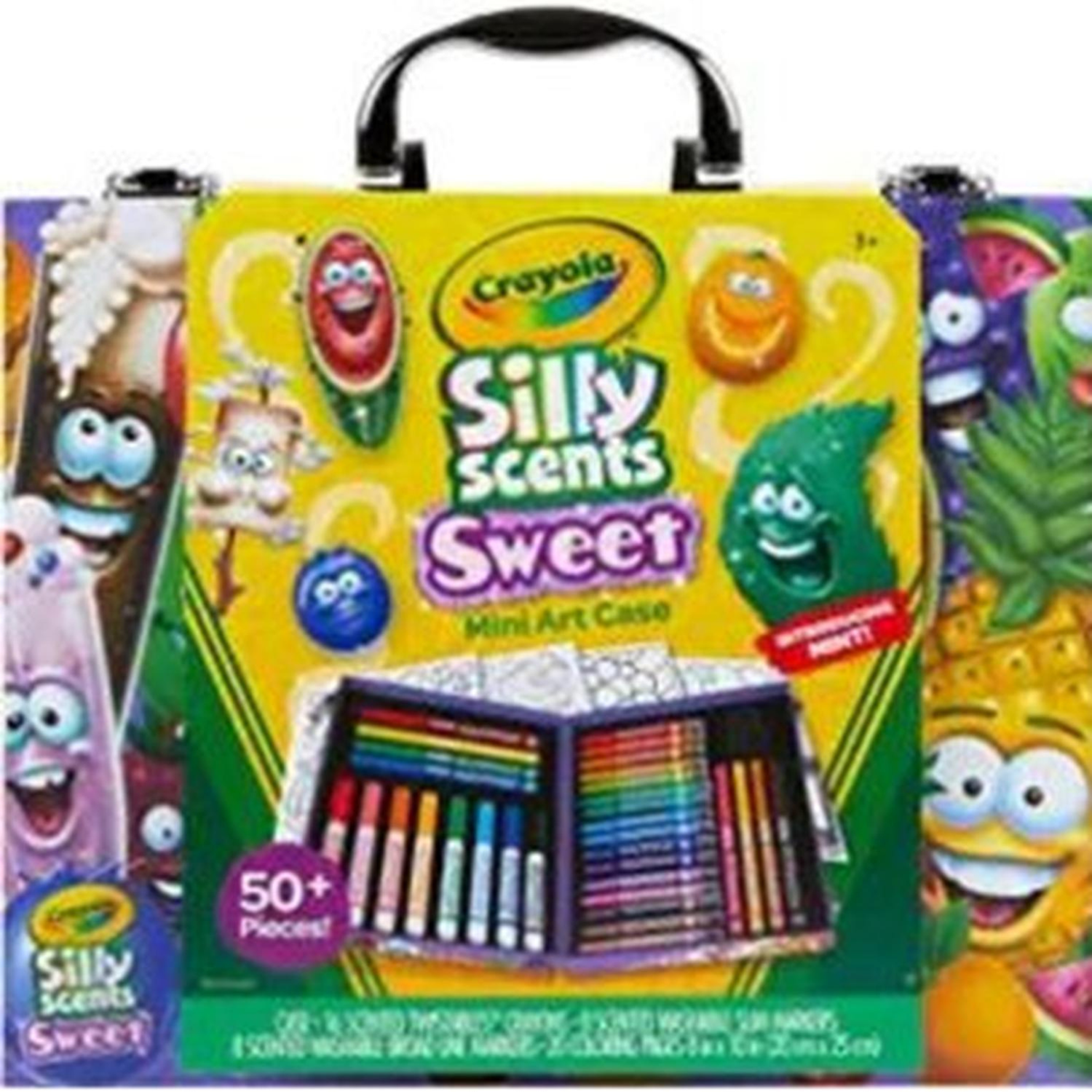 CRAYOLA SILLY SCENTS MINI ESTUCHE ARTÍSTICO 50PCS TAMAÑO TALLA ÚNICA - 1