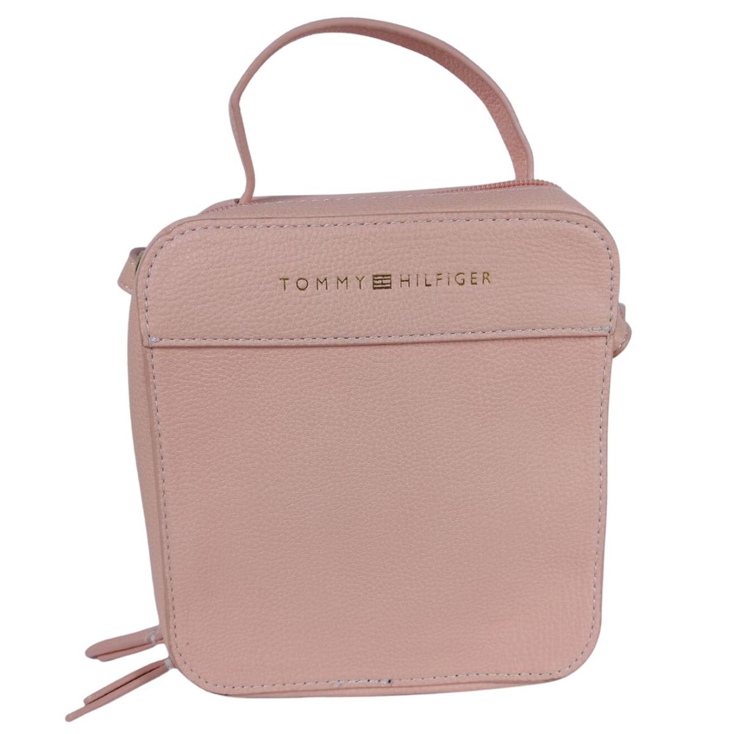 CARTERA CROSSBODY TOMMY HILFIGER SQUARE BOX II - MELON TAMAÑO TALLA ÚNICA - 1