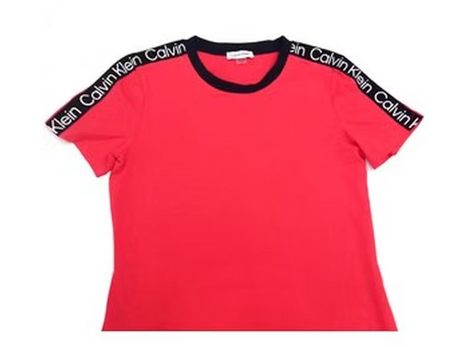 VESTIDO POLO CALVIN KLEIN SLIM CORAL - 1