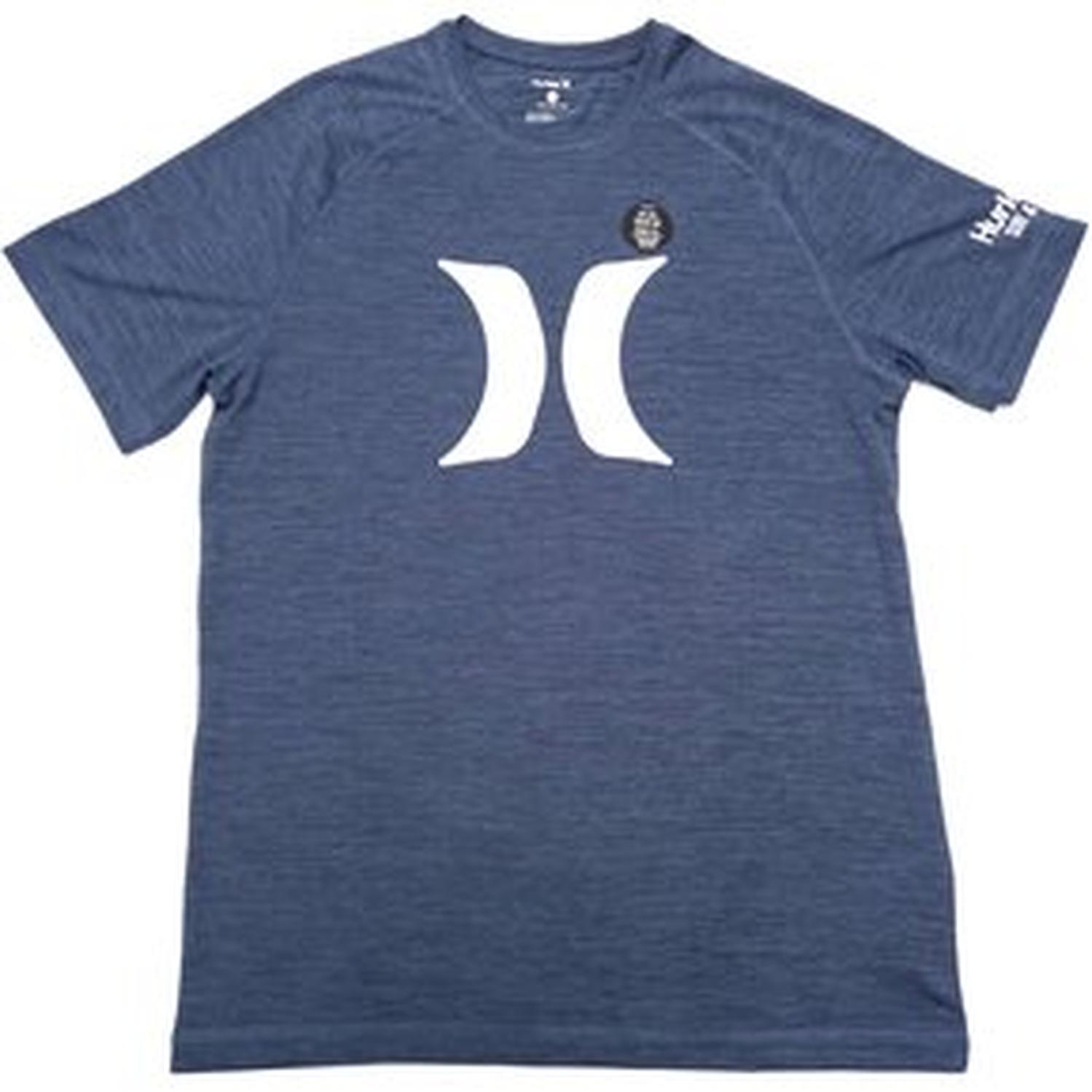 LICRA POLO SURF HURLEY RASH GUARD HOMBRE - AZUL - 1