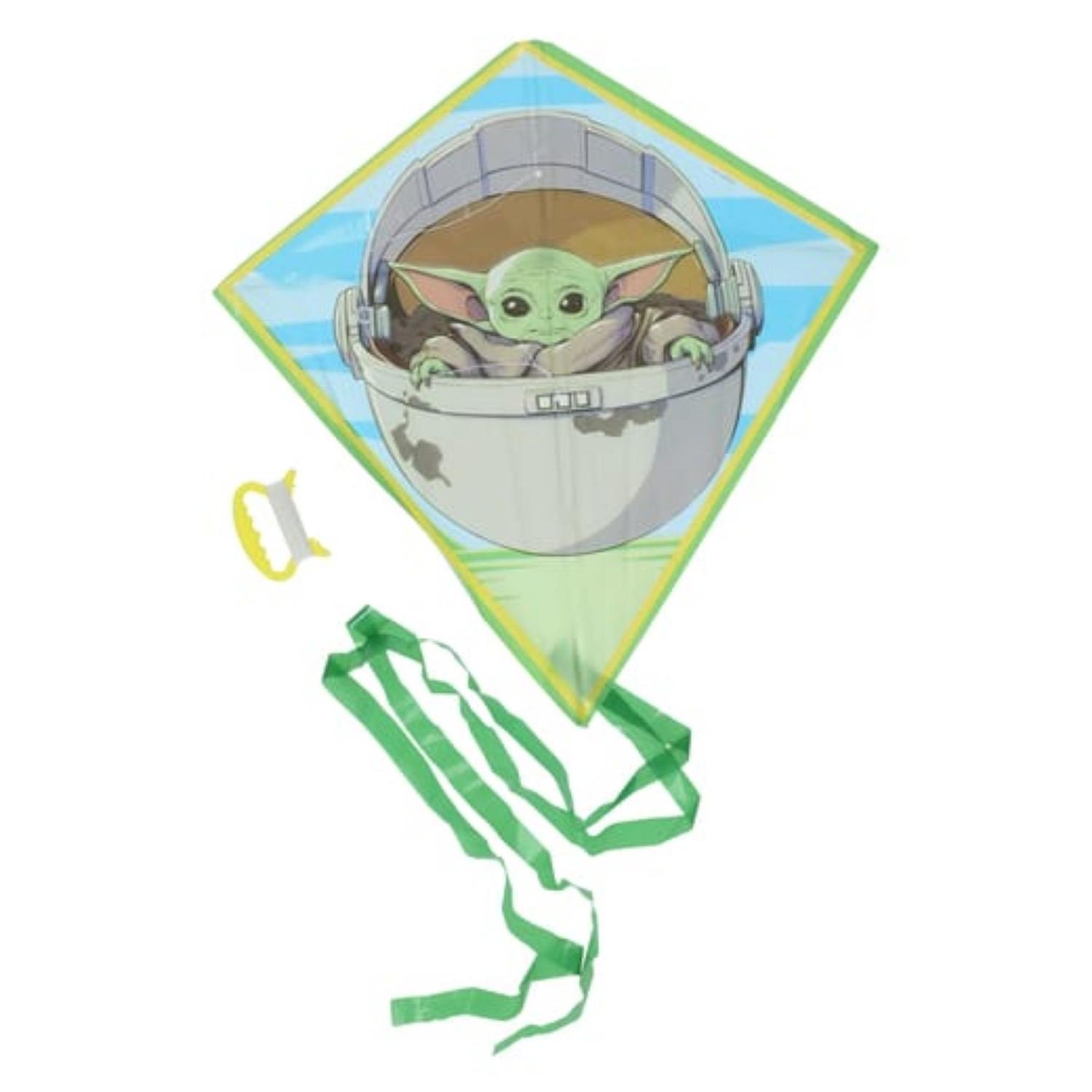 COMETA PARA NIÑOS STAR WARS MANDALORIAN BABY YODA TAMAÑO TALLA ÚNICA - 1