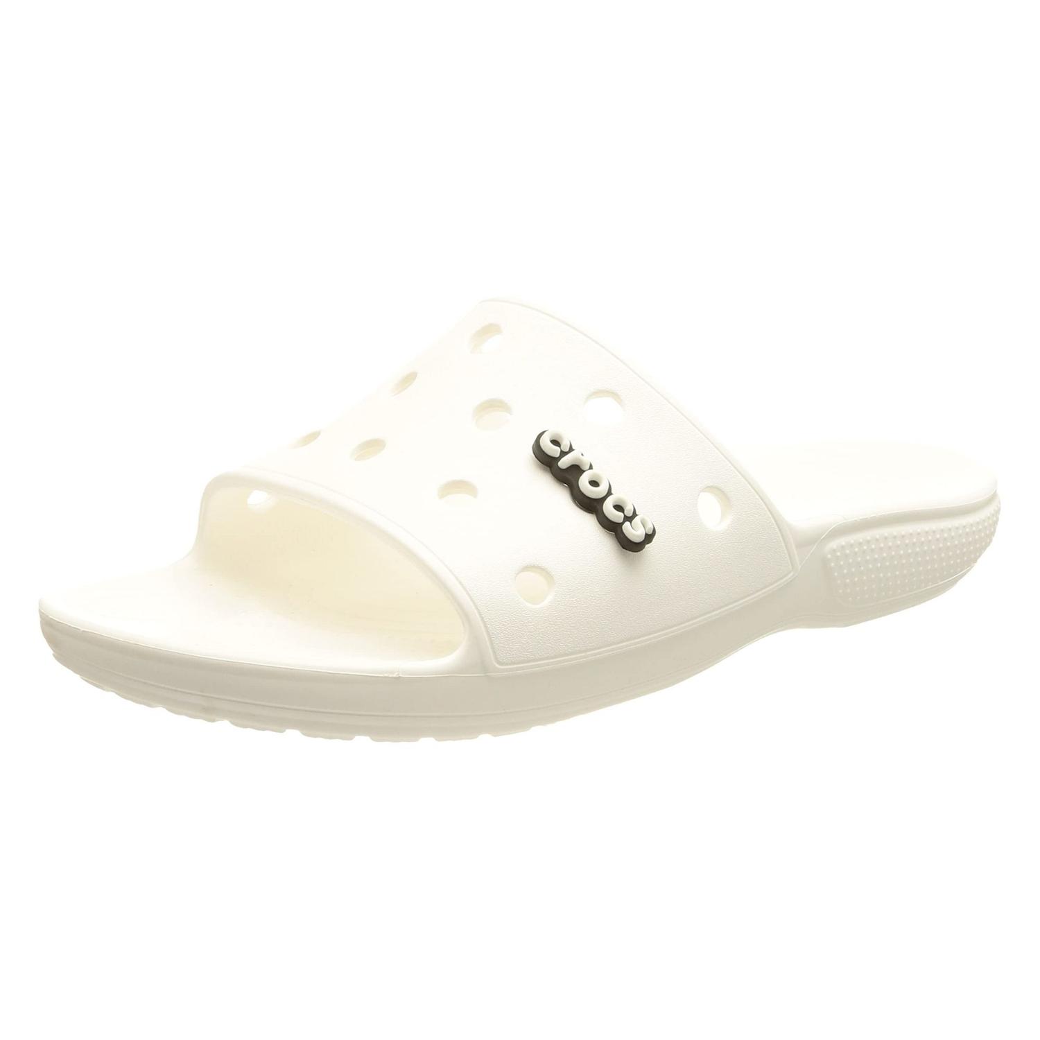 SANDALIAS CROCS UNISEX CON PIN - BLANCAS - 1