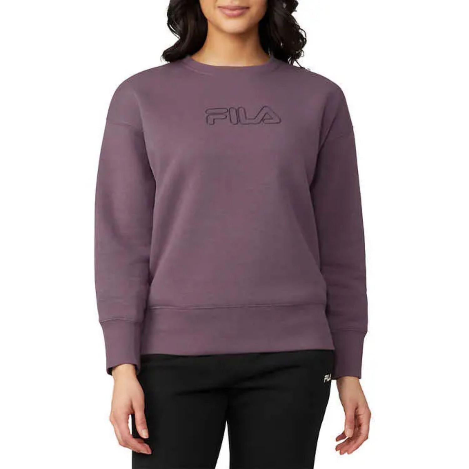 SUETER MUJER FILA CUELLO REDONDO - MORA - 1
