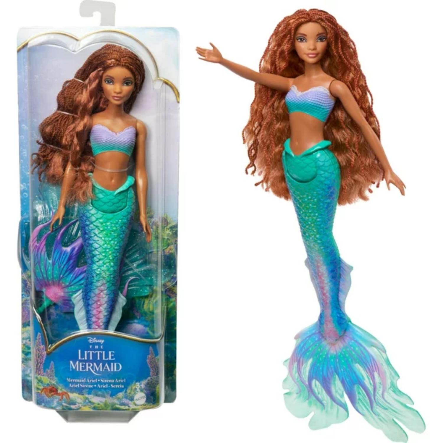 MUÑECA LA SIRENITA ARIEL LITTLE MERMAID THE MOVIE TAMAÑO TALLA ÚNICA - 1