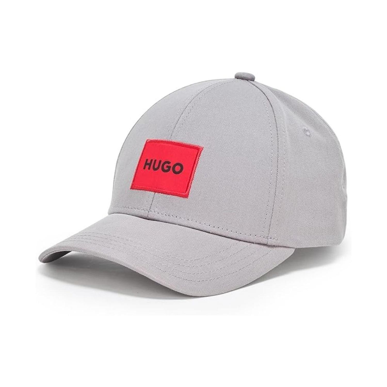 GORRA DE ALGODON HUGO LOGOTIPO - GRIS - 1