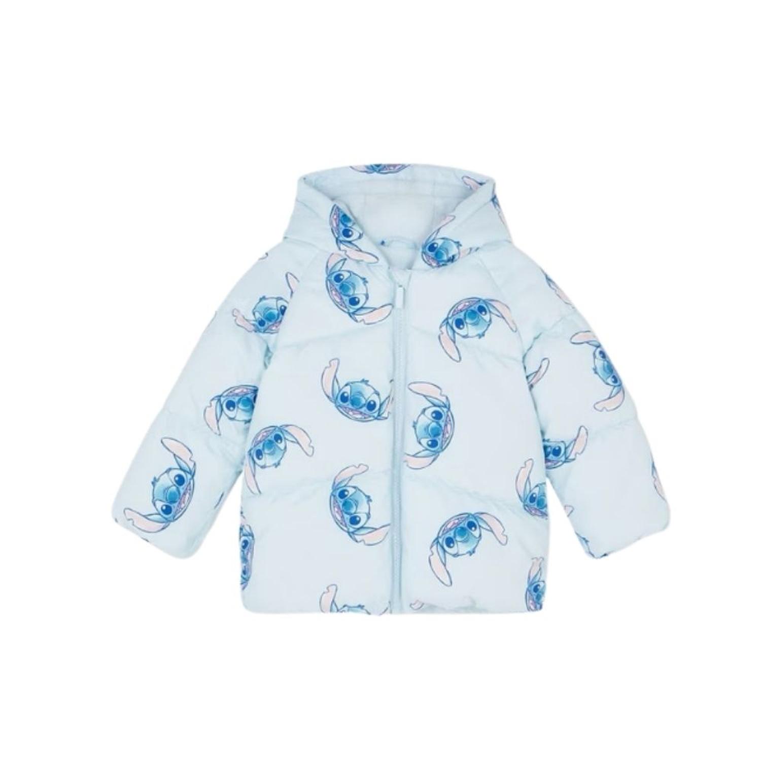 CASACA RECIEN NACIDO STITCH DE DISNEY RESISTENTE A LLUVIA - 0 A 3 M - 1
