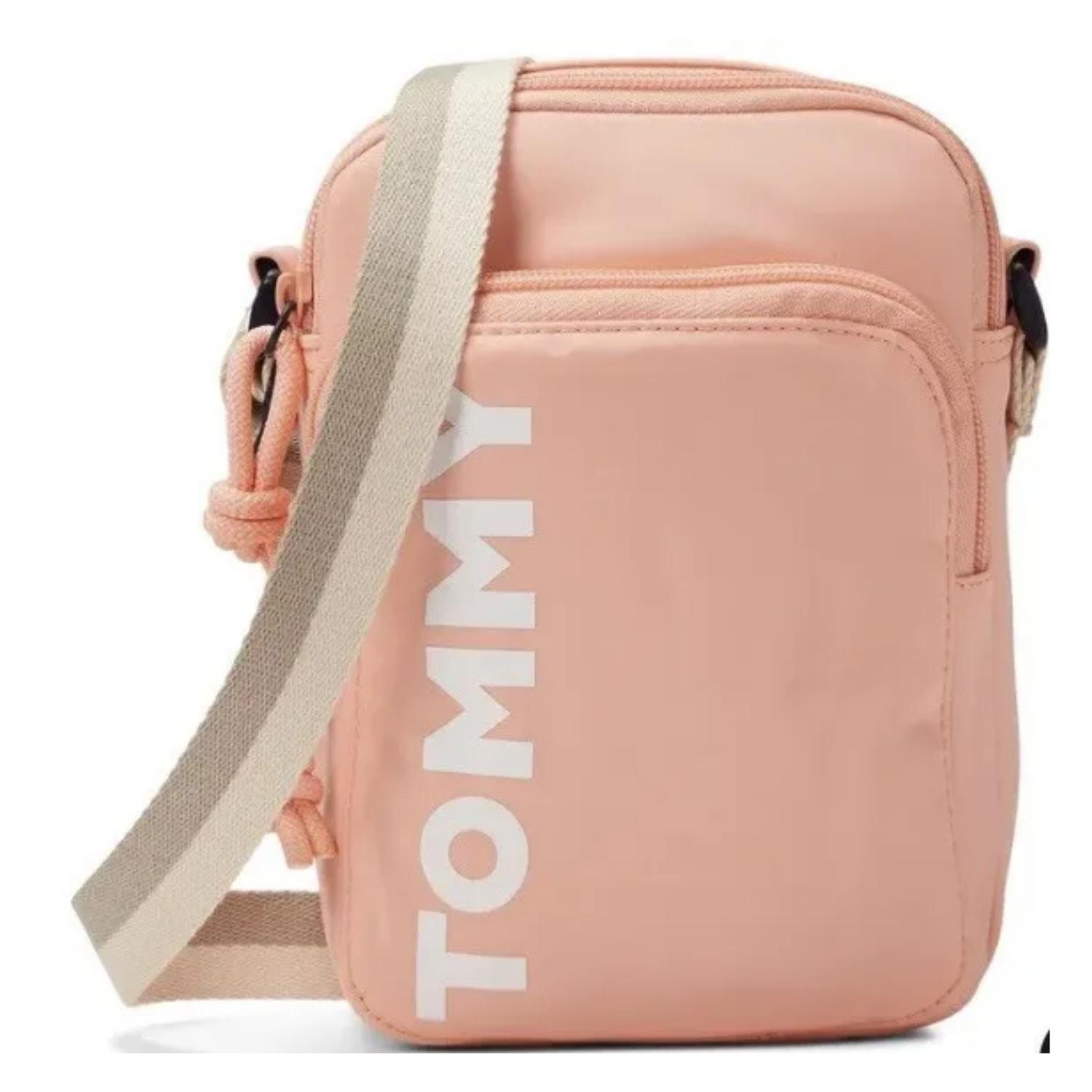 CROSSBODY O CARTERA TOMMY HILFIGER CORY II MINI REPORTE - ROSA TAMAÑO TALLA ÚNICA - 1
