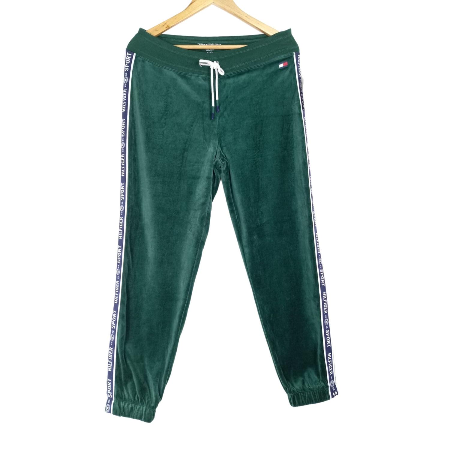 PANTALON JOGGER TOMMY HILFIGER MUJER - VERDE - 1