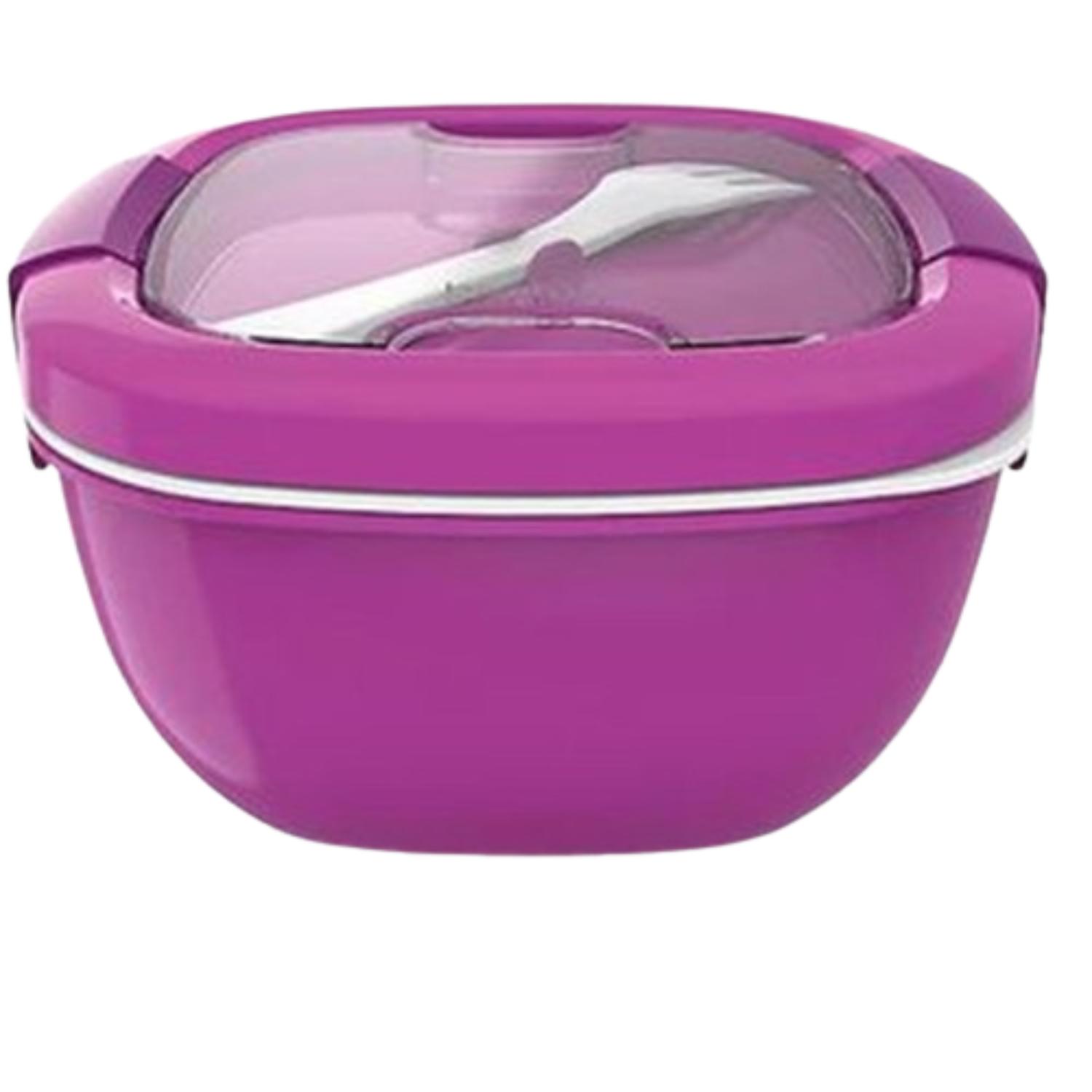 LONCHERA PARA ENSALADA SALAD BENTGO LUNCH BOX - MORADO TAMAÑO TALLA ÚNICA - 1