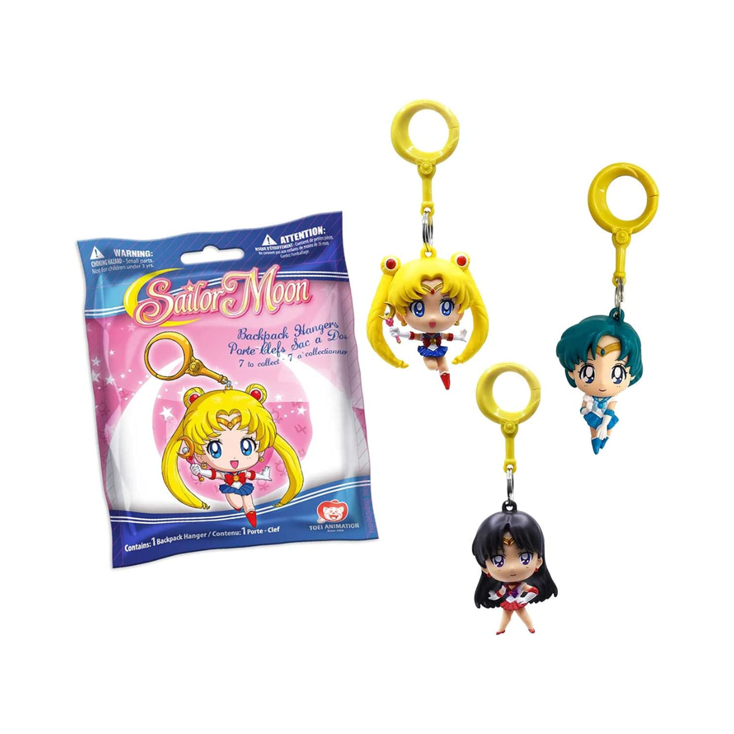PERCHAS O LLAVERO PARA MOCHILA SAILOR MOON TAMAÑO TALLA ÚNICA - 1