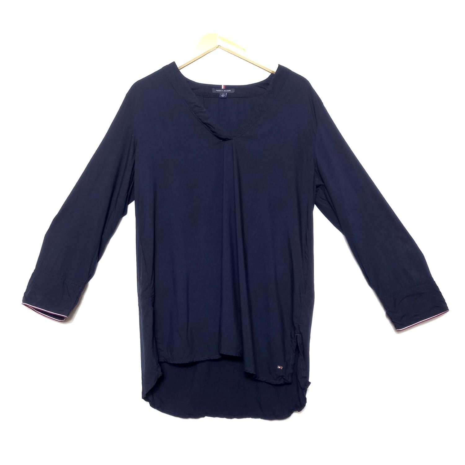 BLUSA HOLGADA AZUL TOMMY HILFIGER MUJER - 1