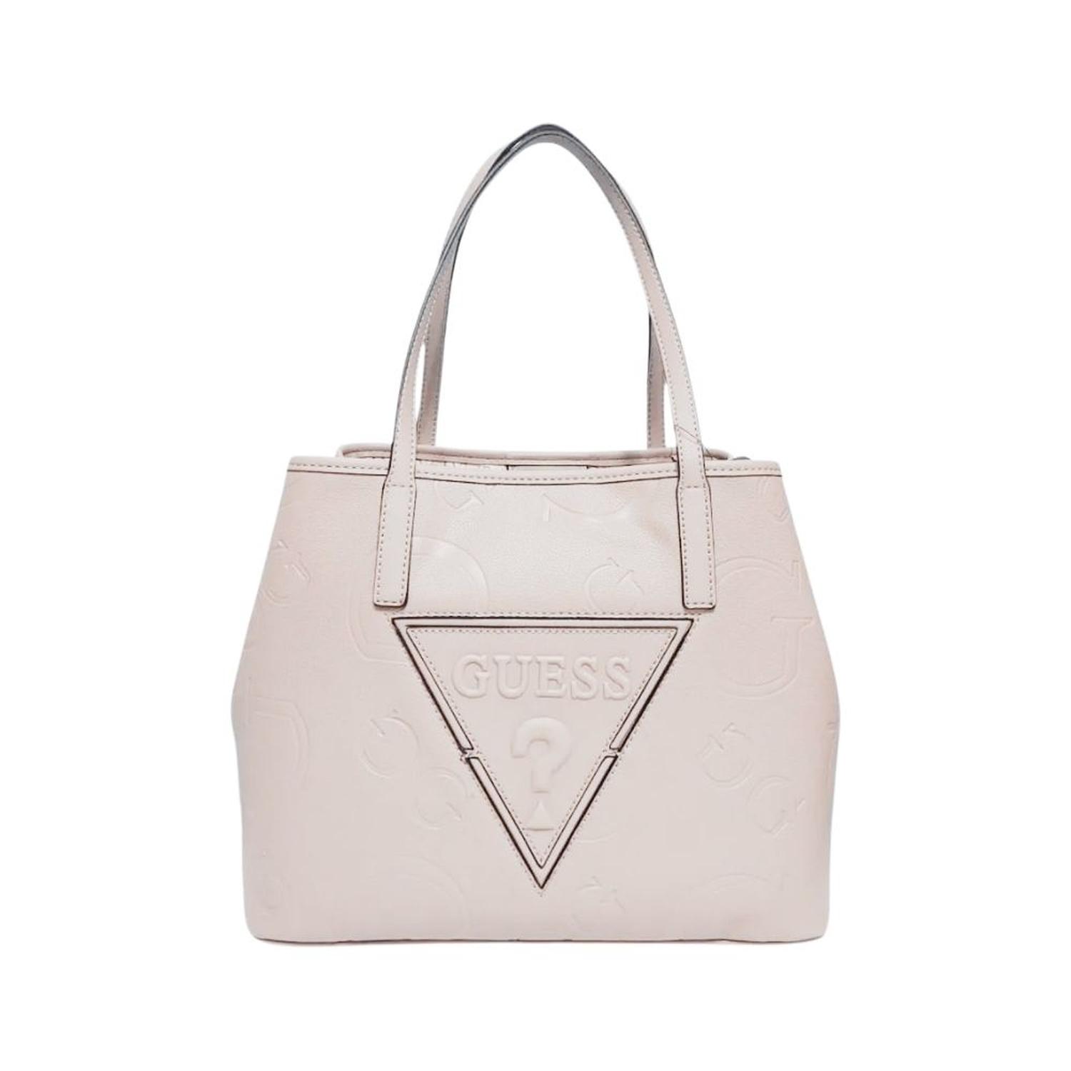SETX2 CARTERA GUESS PORTINI TRAP TOTE - BLANCO - 1