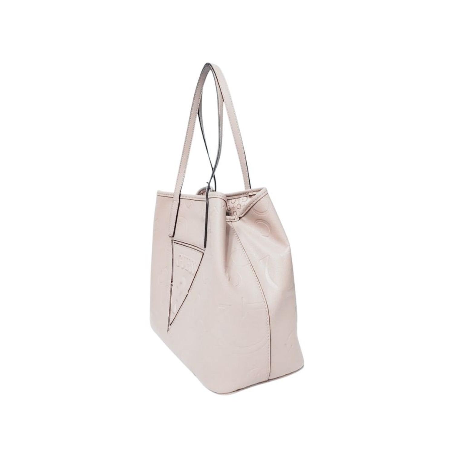 SETX2 CARTERA GUESS PORTINI TRAP TOTE - BLANCO - 7