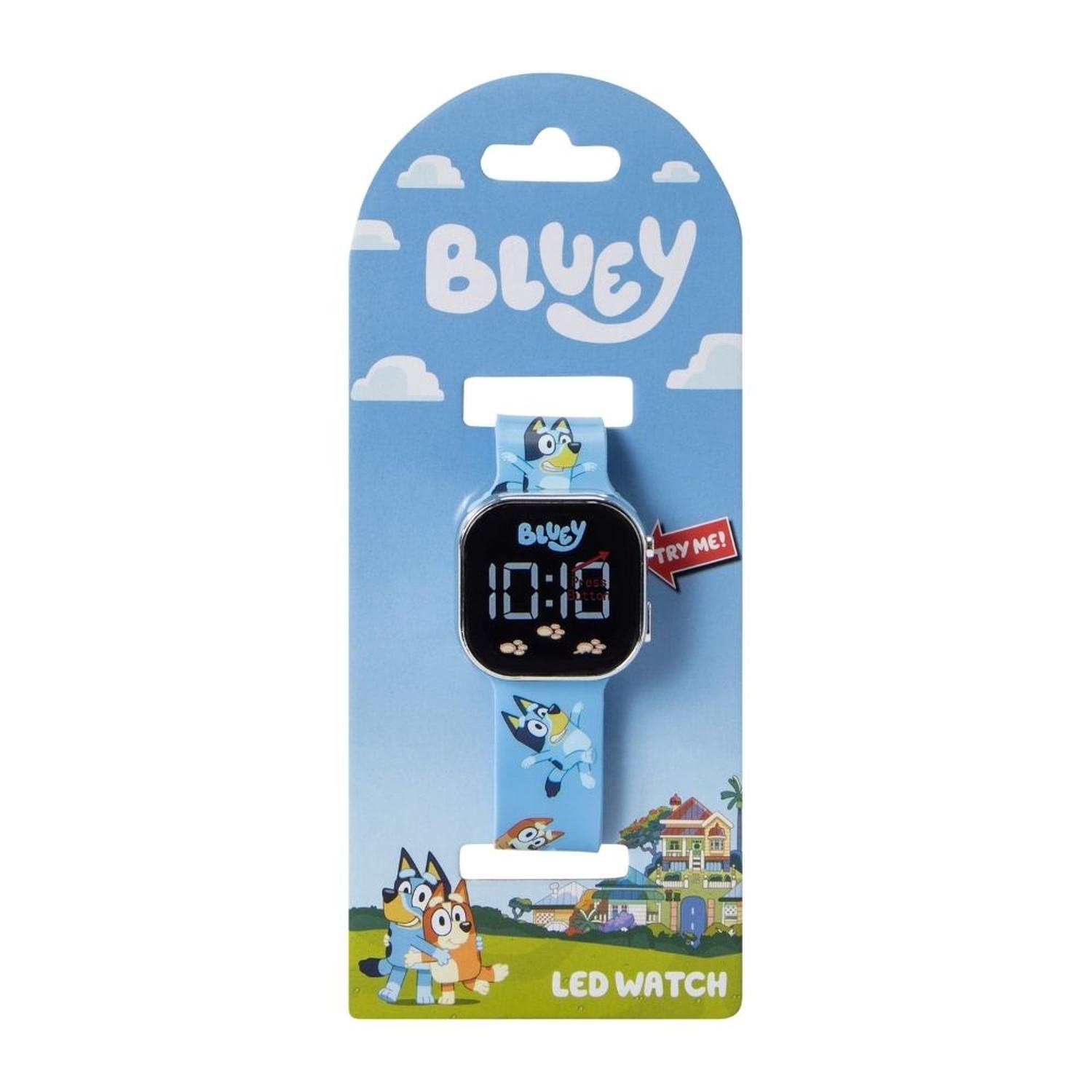 RELOJ LED PARA NIÑOS BLUEY - 1
