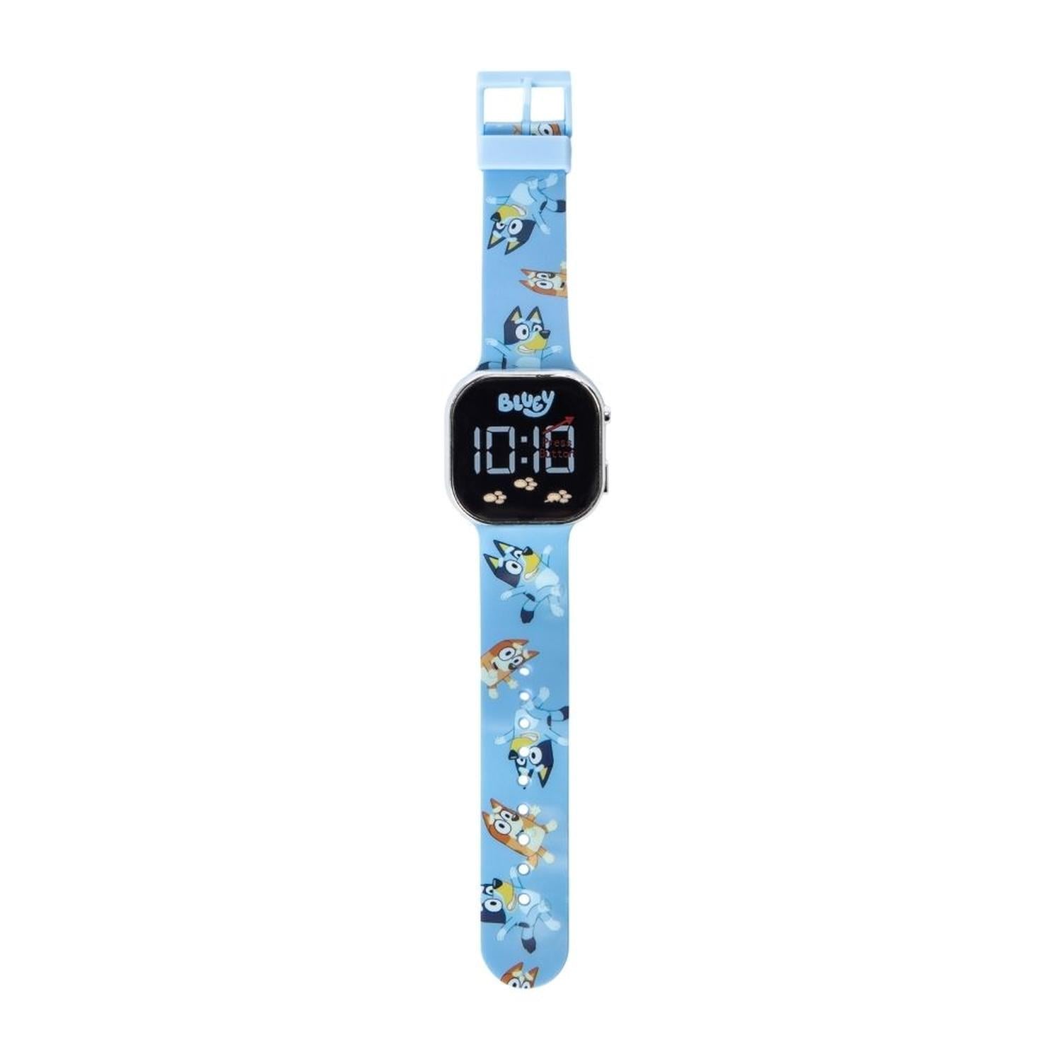 RELOJ LED PARA NIÑOS BLUEY - 2