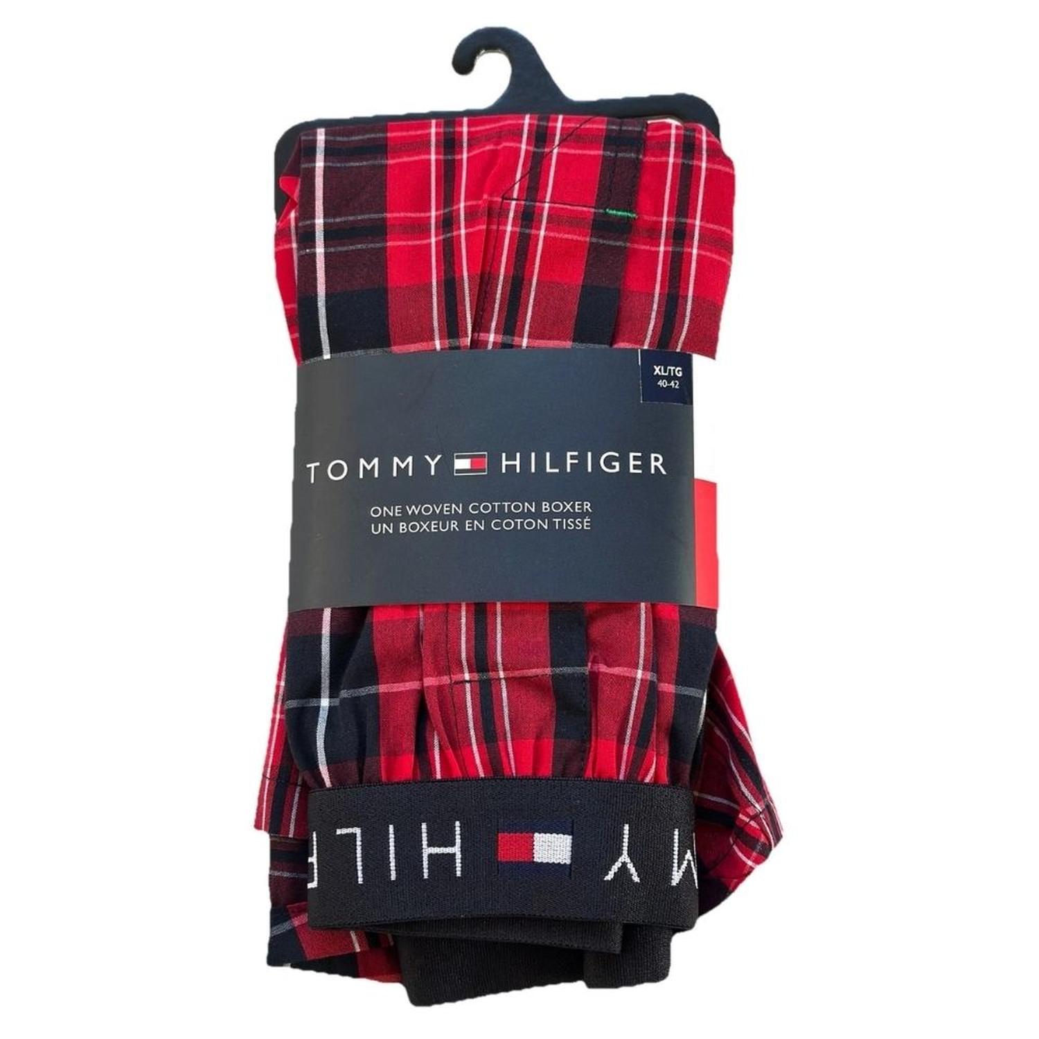 BOXER DE TELA TOMMY HILFIGER - ROJO - 1