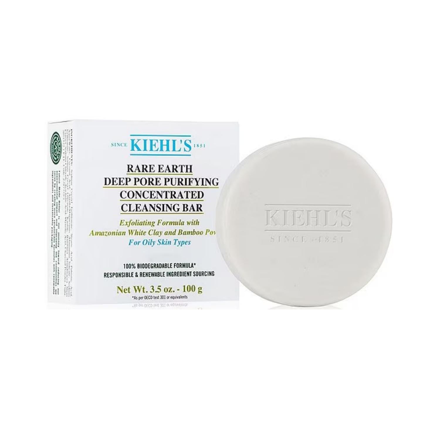 BARRA LIMPIADORA KIEHLS FACIAL EXFOLIANTE 100GR GRIS TAMAÑO TALLA ÚNICA - 1