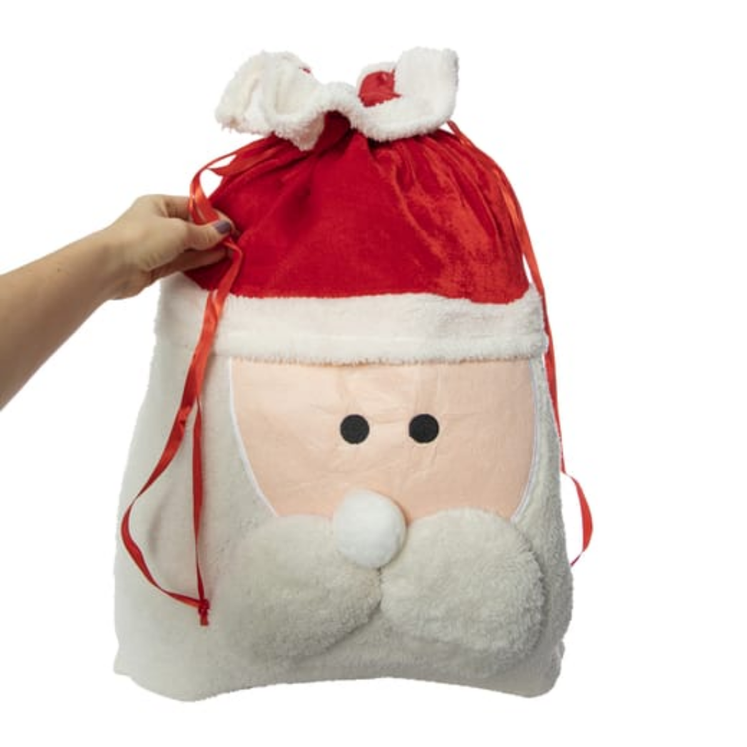 BOLSA SACO XL PARA REGALOS PAPA NOEL - ROJO TAMAÑO XL - 2
