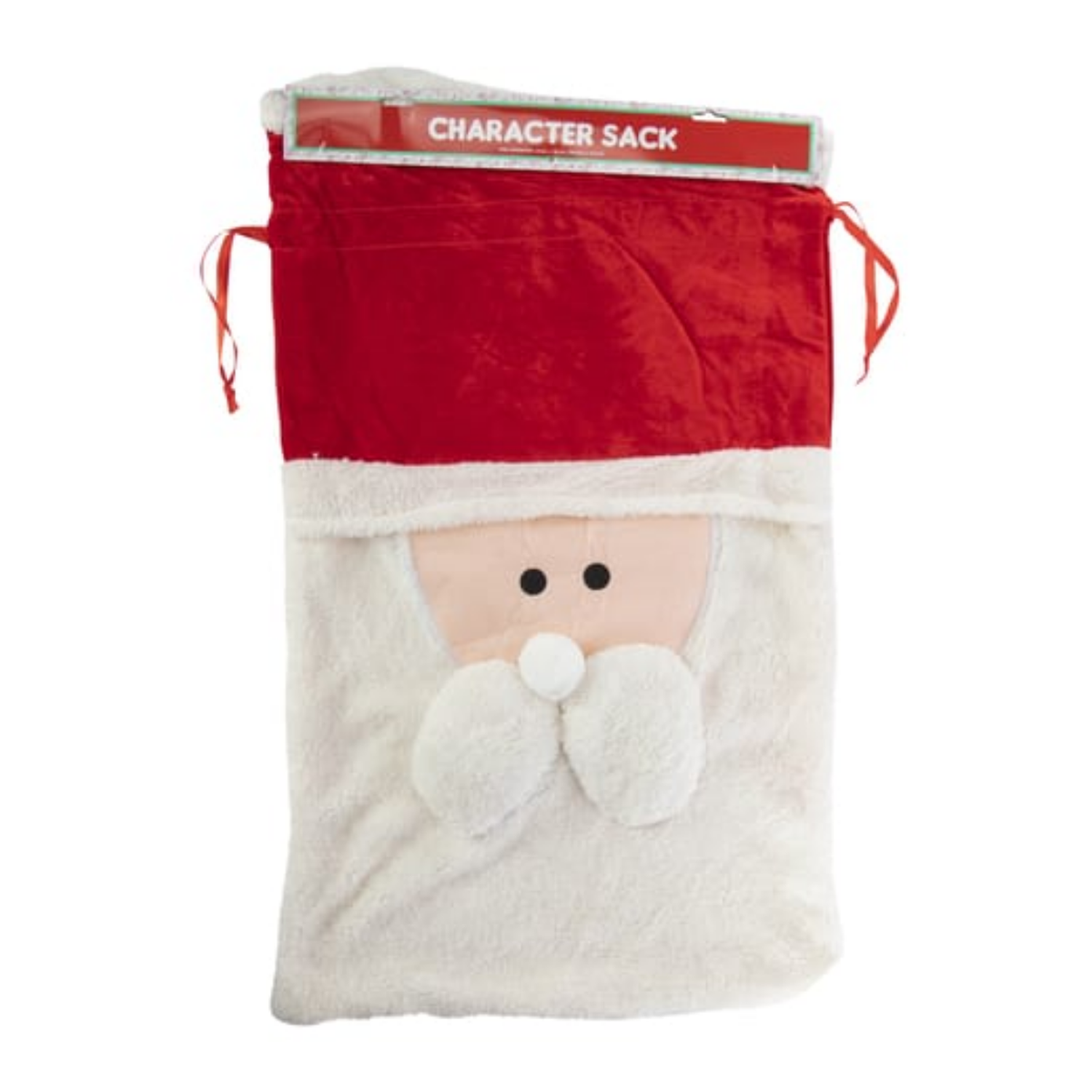 BOLSA SACO XL PARA REGALOS PAPA NOEL - ROJO TAMAÑO XL - 3