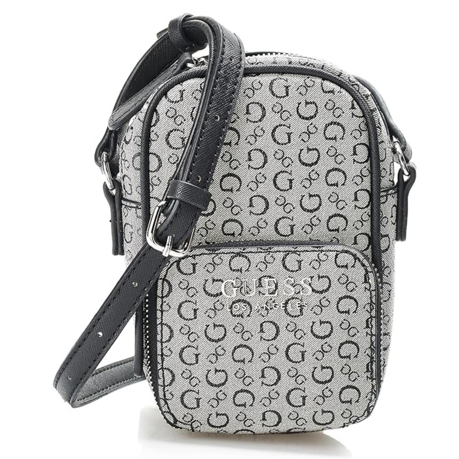CARTERA CROSSBODY GUESS EL DORADO GRIS TAMAÑO TALLA ÚNICA - 1