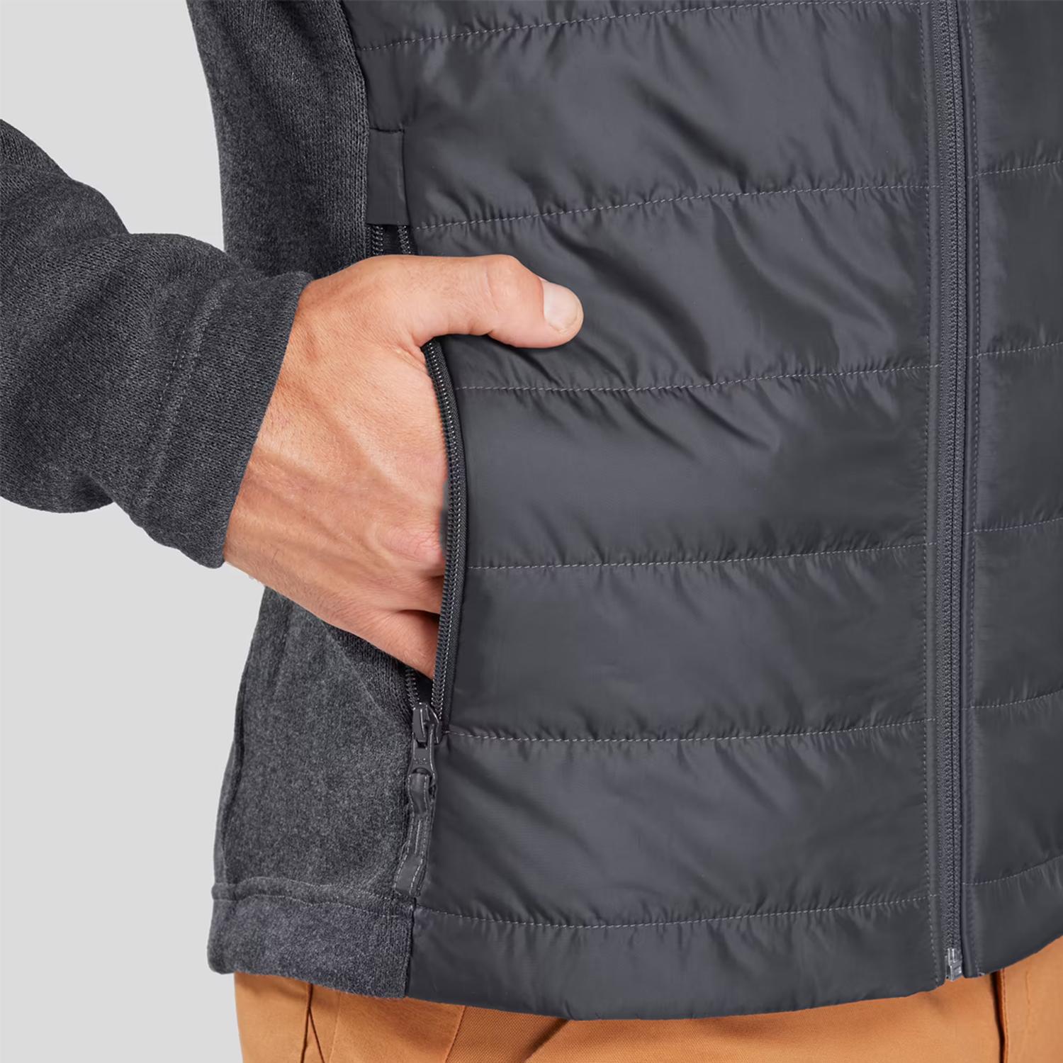 CASACA HOMBRE QUECHUA NH100 HYBRIDE - GRIS - 1