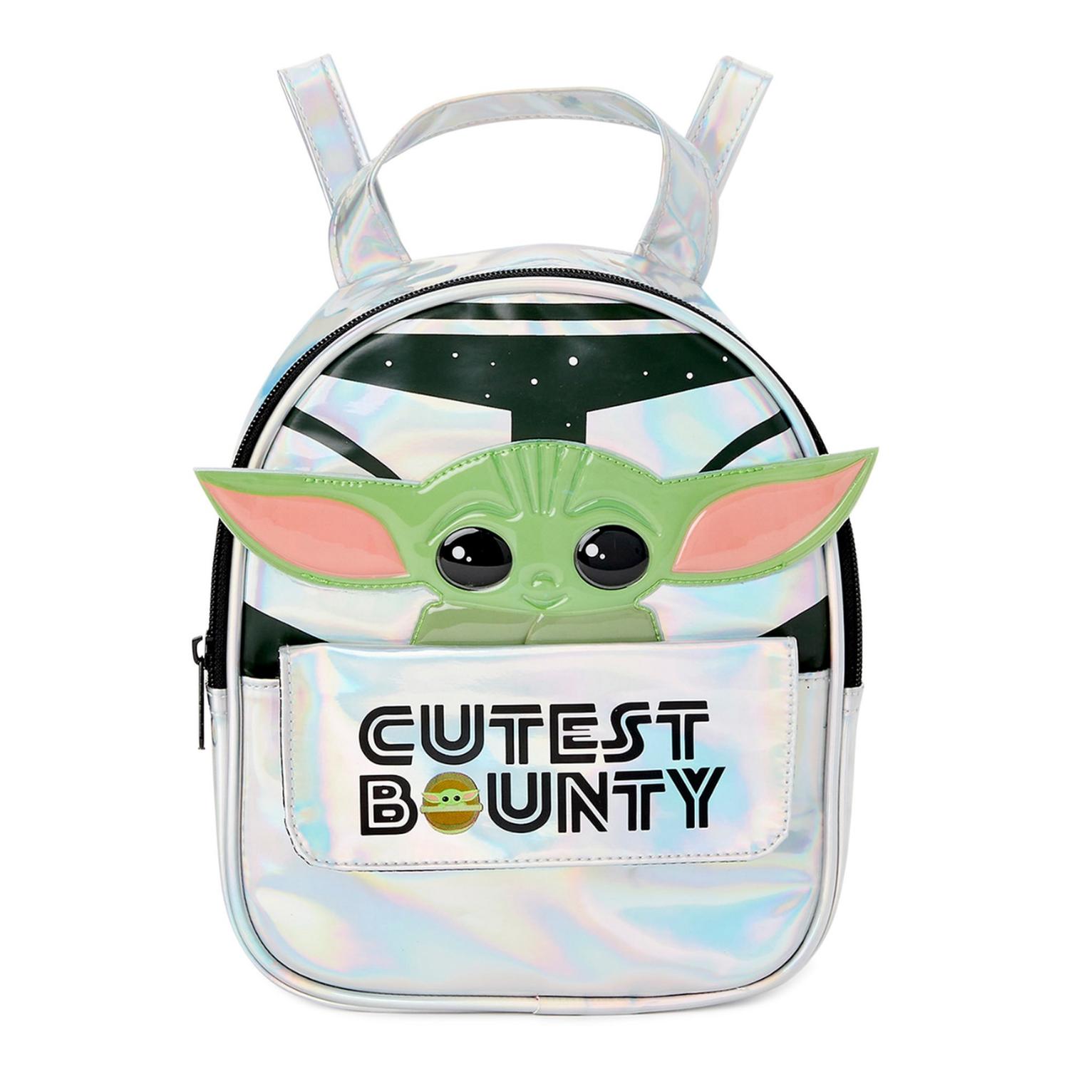 MINI MOCHILA BABY YODA MANDALORIAN TAMAÑO TALLA ÚNICA - 1