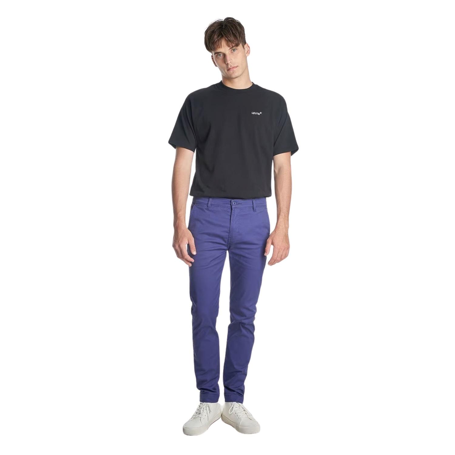 PANTALÓN LEVIS XX CHINO EZ TAPER PARA HOMBRE - PURPURA - 4