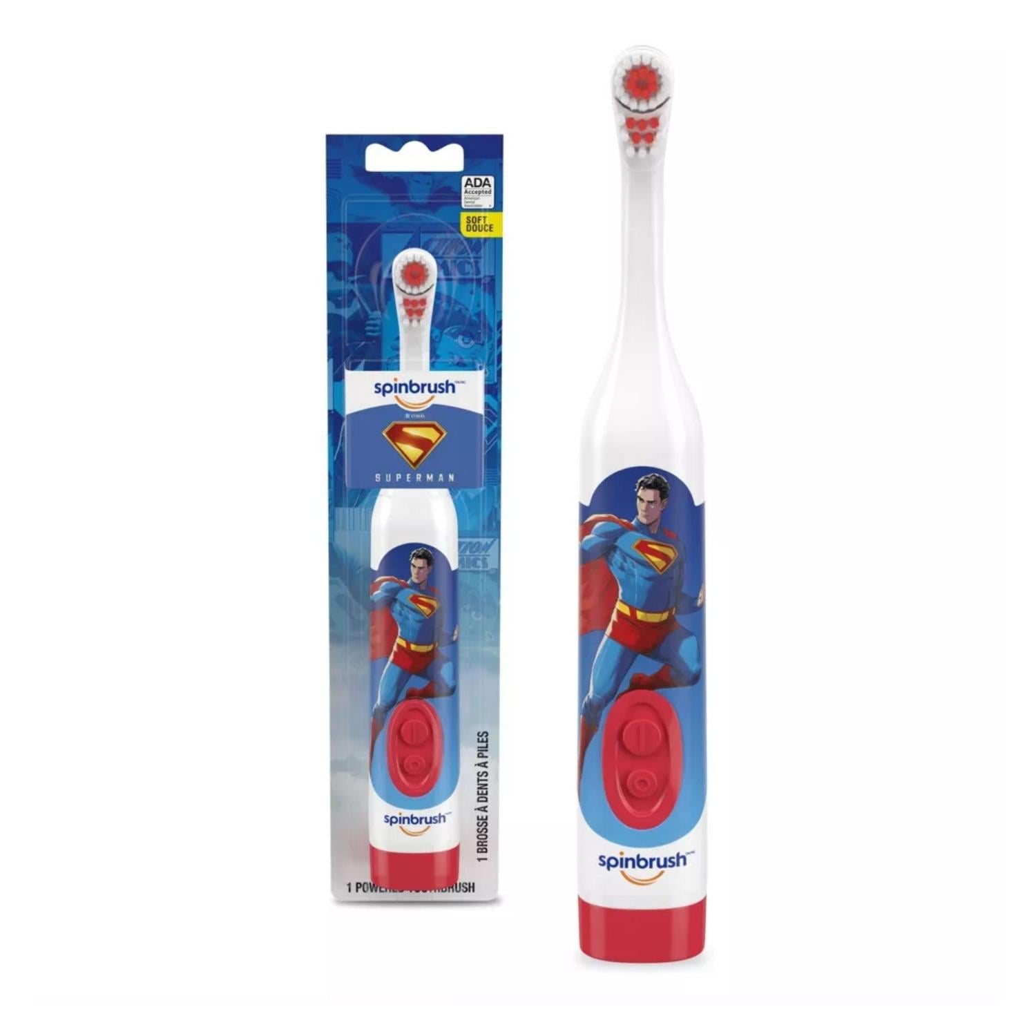 CEPILLO DE DIENTES ELECTRICO INFANTIL SPINBRUSH SUPERMAN - 2