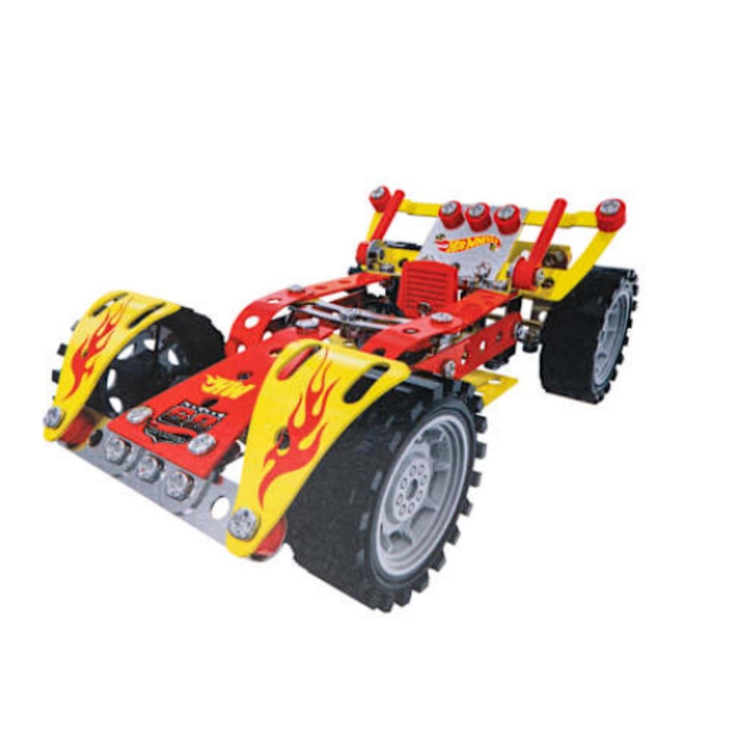 SET DE CONSTRUCCION CARRO HOT WHEELS - RACE CAR - 1