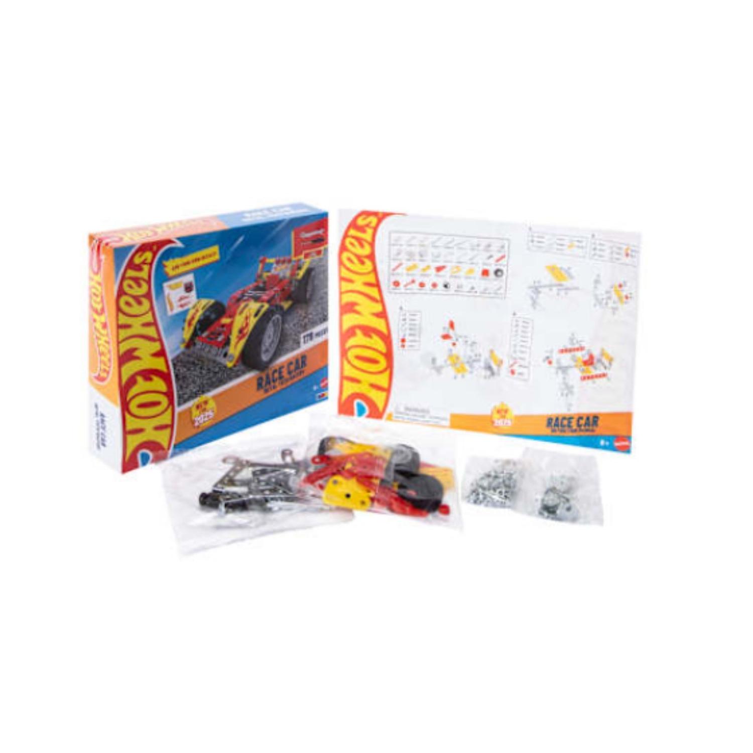 SET DE CONSTRUCCION CARRO HOT WHEELS - RACE CAR - 2