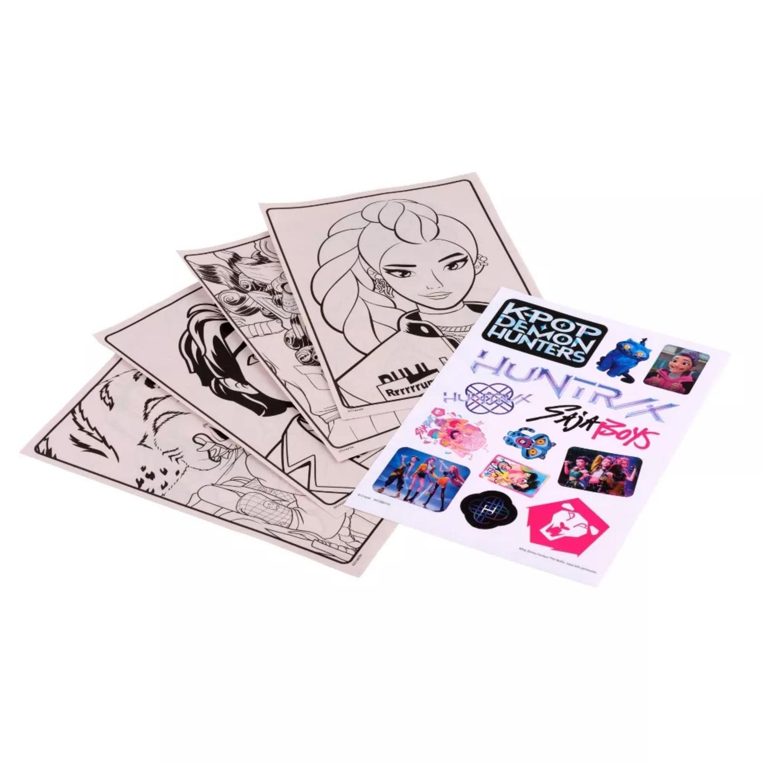 PACKX2 LIBRO PARA COLOREAR CRAYOLA K-POP DEMON HUNTER - 5