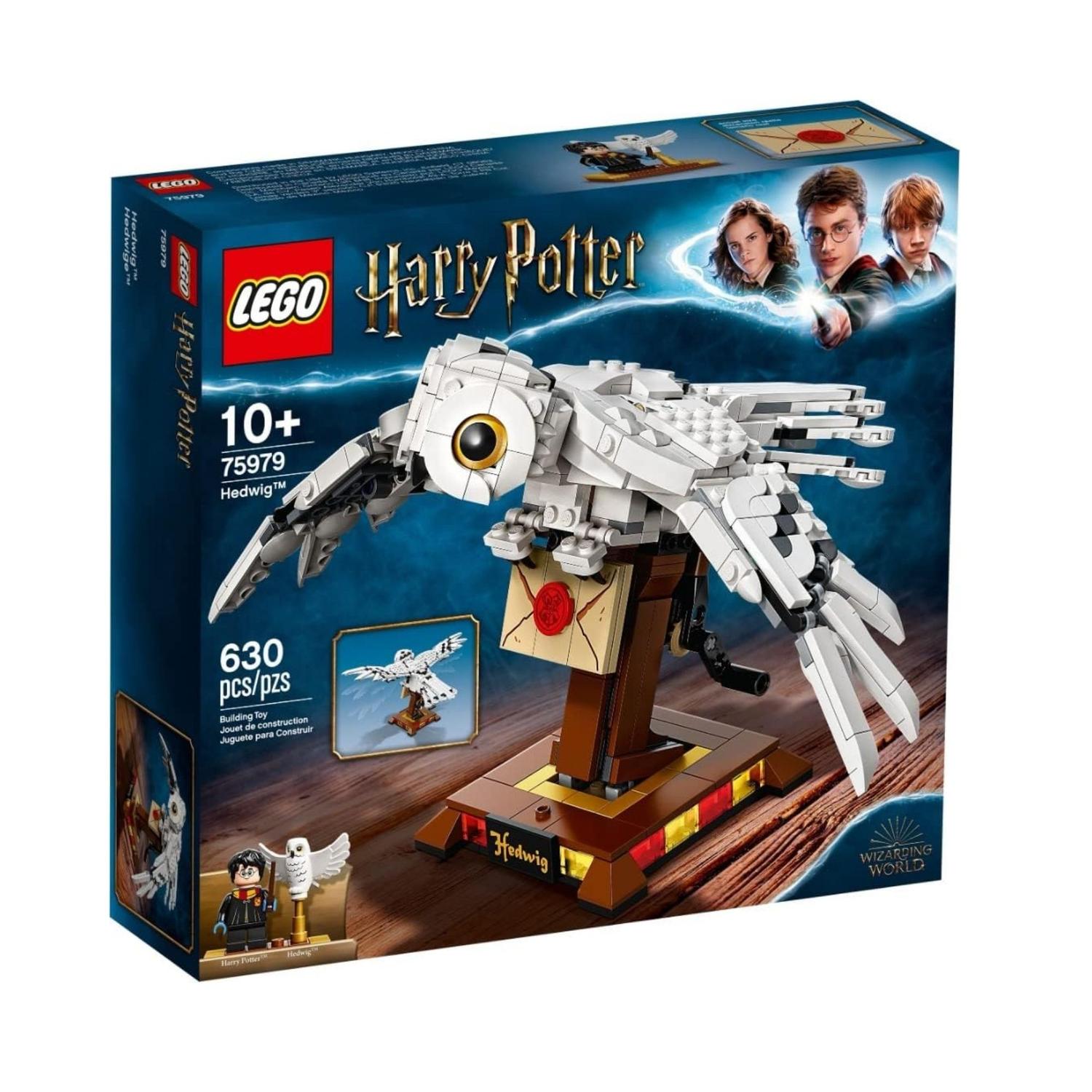 LEGO HARRY POTTER HEDWIG - BUHO CON ALAS MOVILES - 1