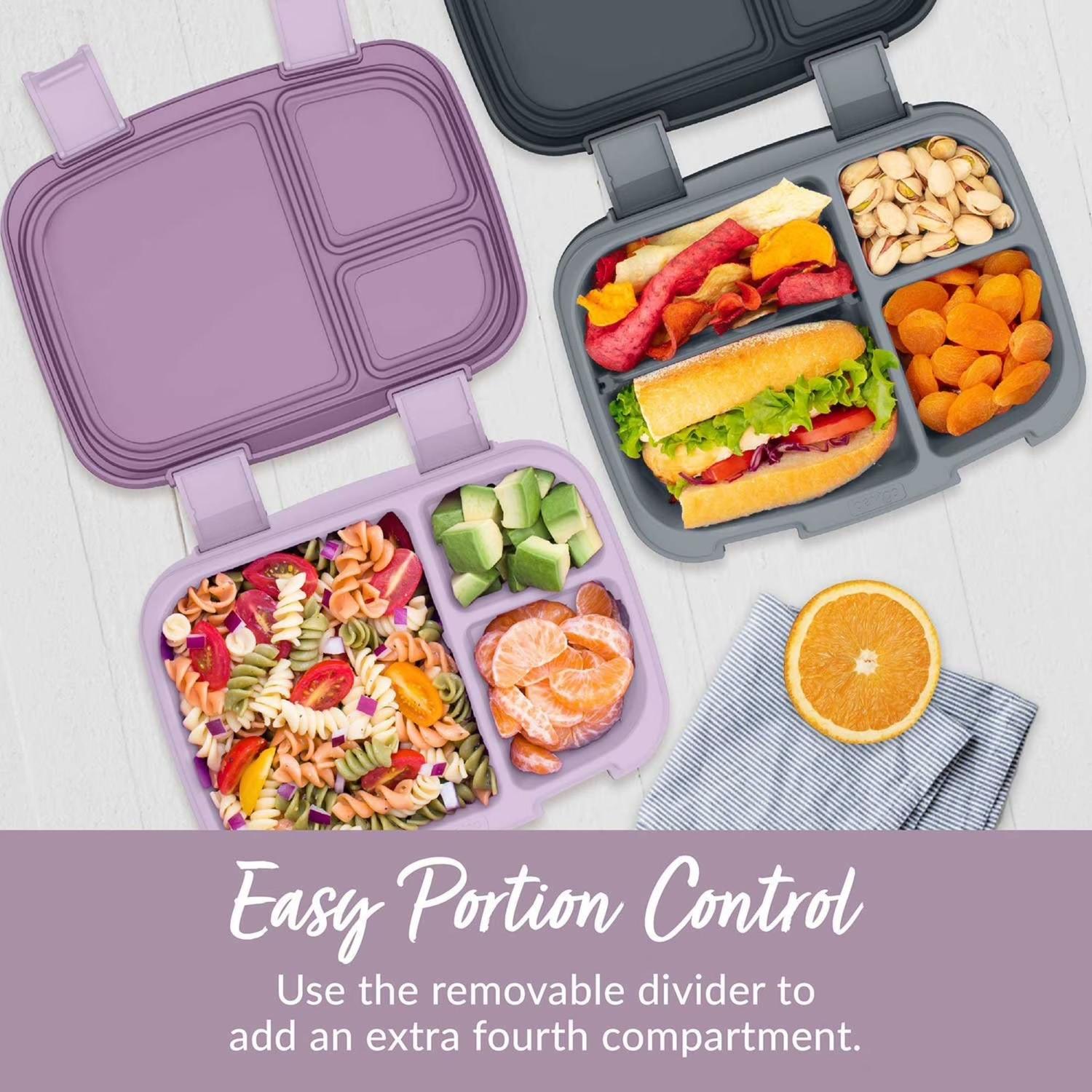 LONCHERA BENTGO FRESH LUNCH BOX ADULTOS - LILA - 5