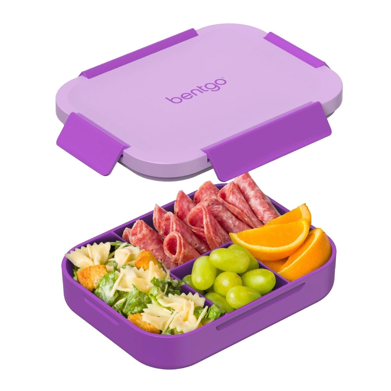 LONCHERA BENTGO KIDS SNAP Y GO - MORA - 1