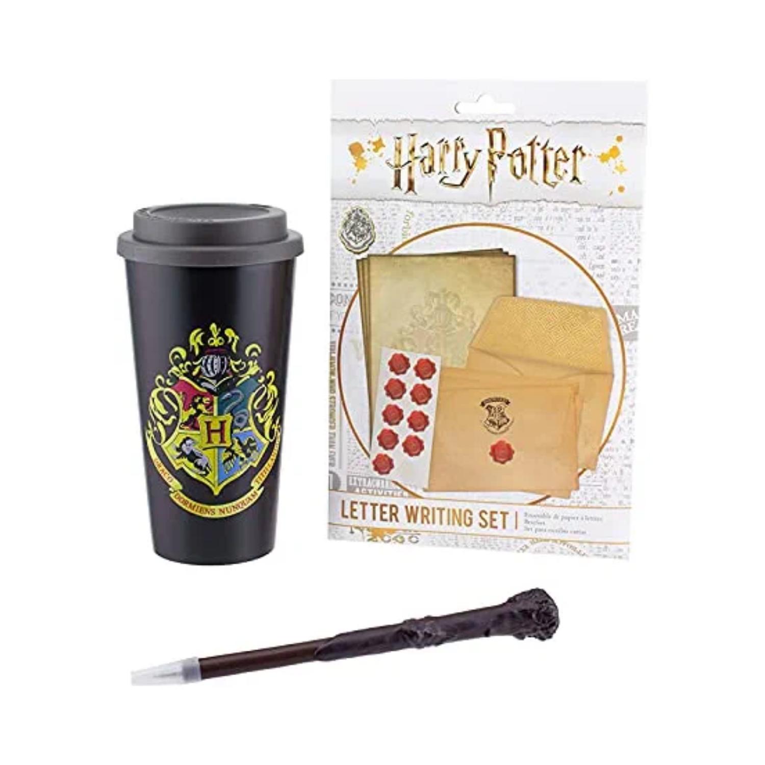 JUEGO DE MUG LAPICERO Y KIT DE ESCRITURA HARRY POTTER TAMAÑO TALLA ÚNICA - 1