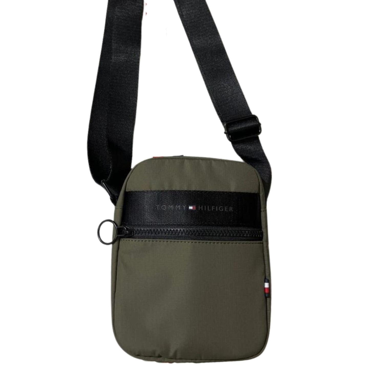 MORRAL REPORTER BAG TOMMY HILFIGER PARA HOMBRE - VERDE TAMAÑO TALLA ÚNICA - 1