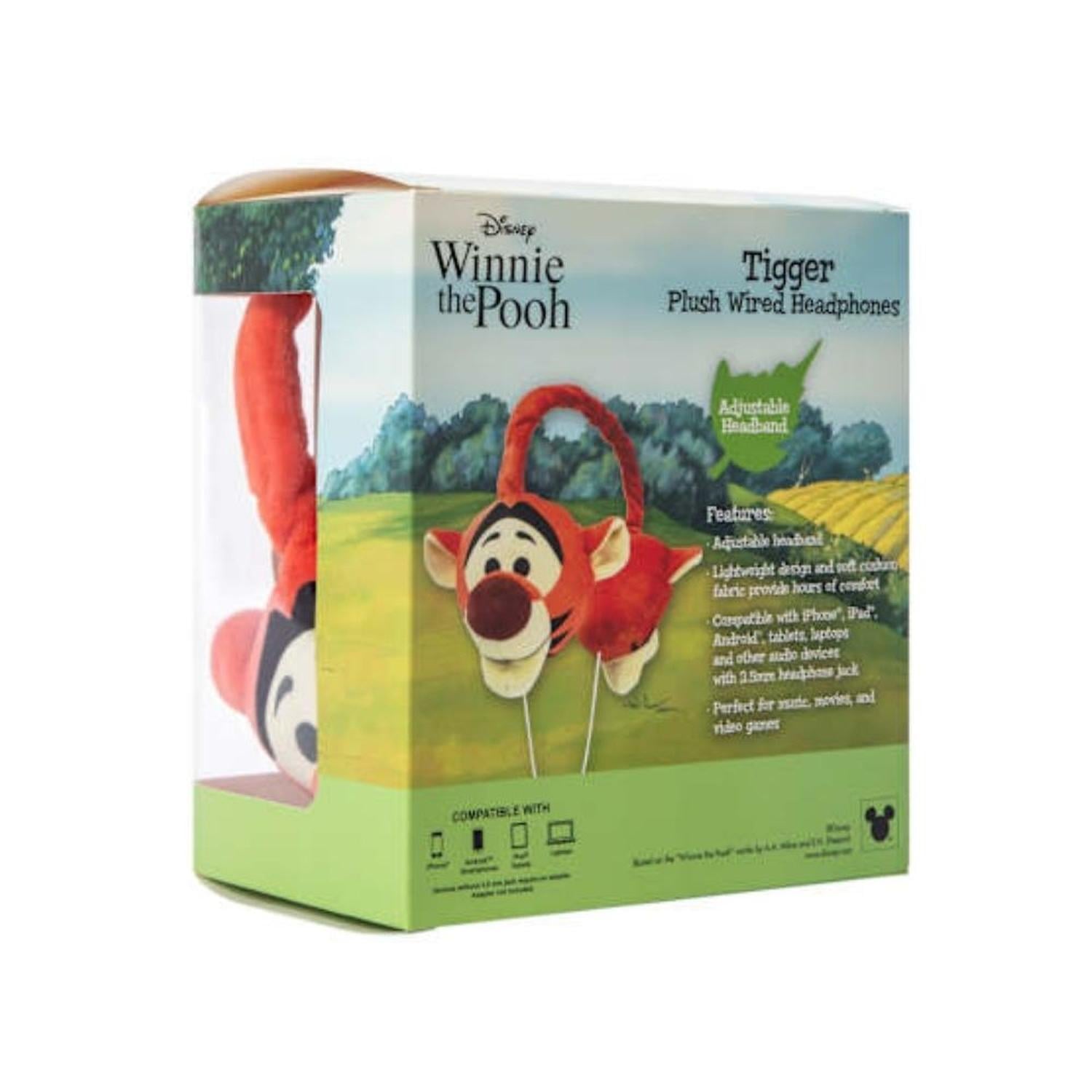 AUDIFONOS PARA NIÑOS TIGGER DE DISNEY WINNIE THE POOH CON CABLE - 3