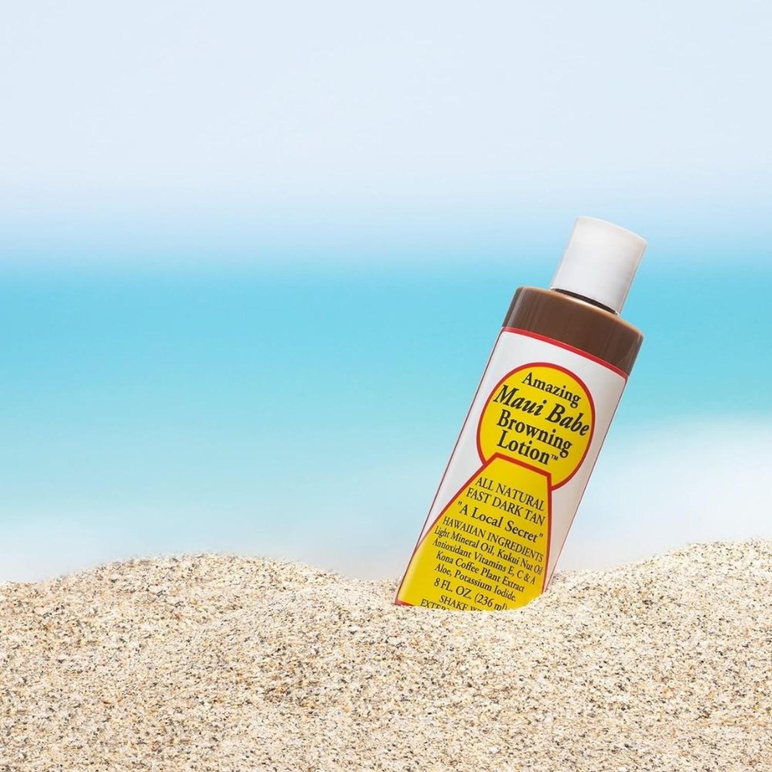 SETX2 LOCIÓN BRONCEADORA MAUI BABE BROWNING LOTION + NECESER - 4